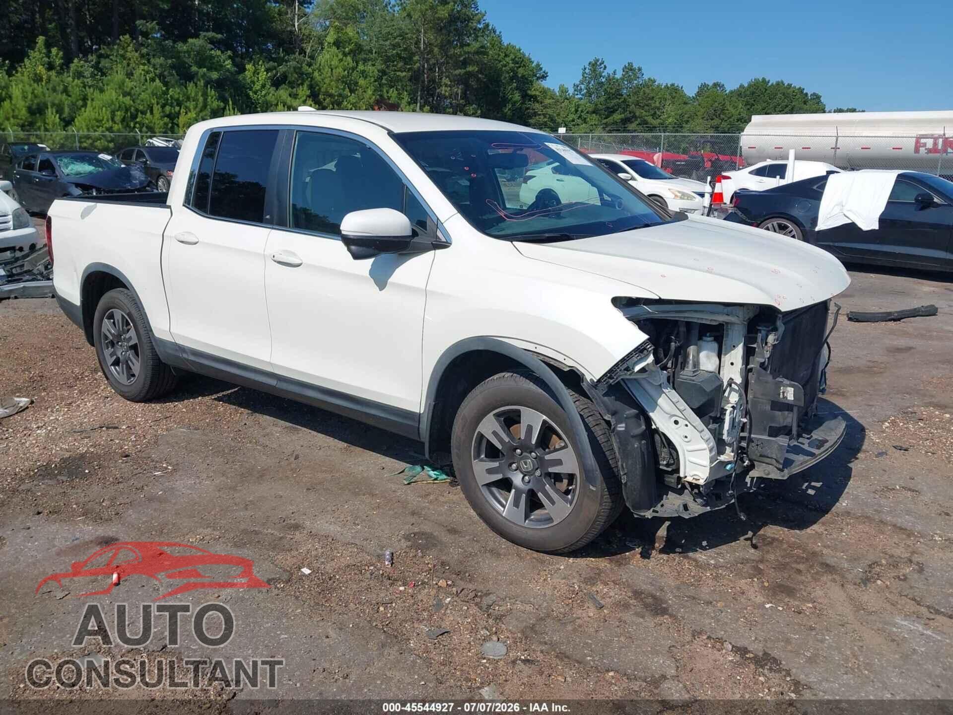 HONDA RIDGELINE 2017 - 5FPYK2F6XHB011127