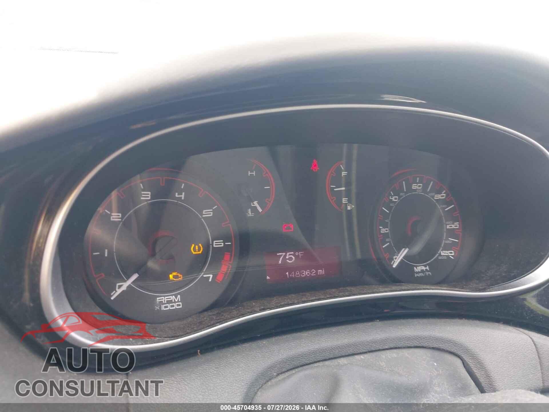 DODGE DART 2013 - 1C3CDFBA9DD176008