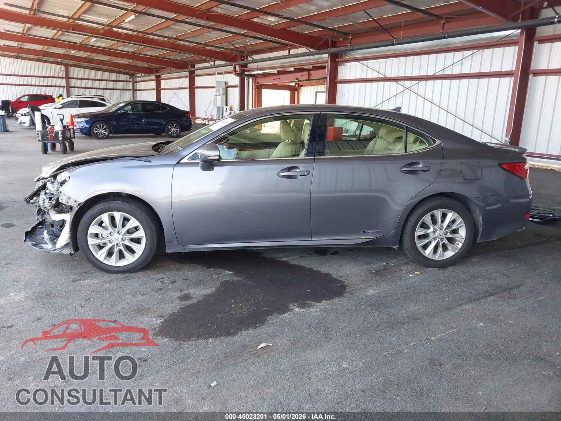 LEXUS ES 300H 2013 - JTHBW1GG9D2026511