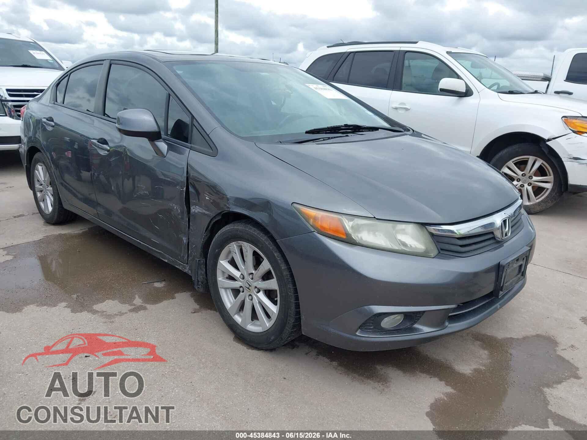 HONDA CIVIC 2012 - 2HGFB2F91CH551870