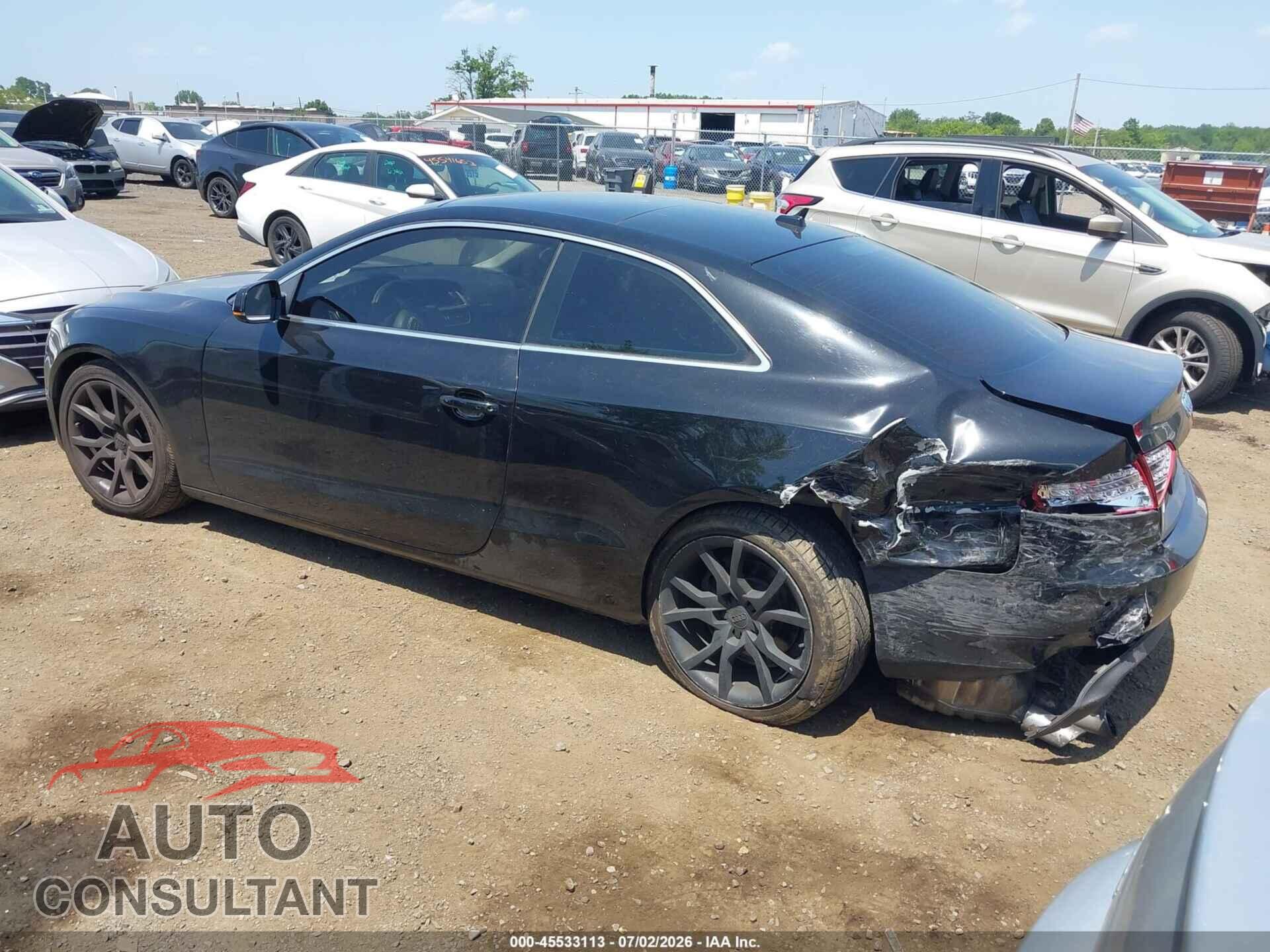 AUDI A5 2012 - WAULFAFR2CA042575