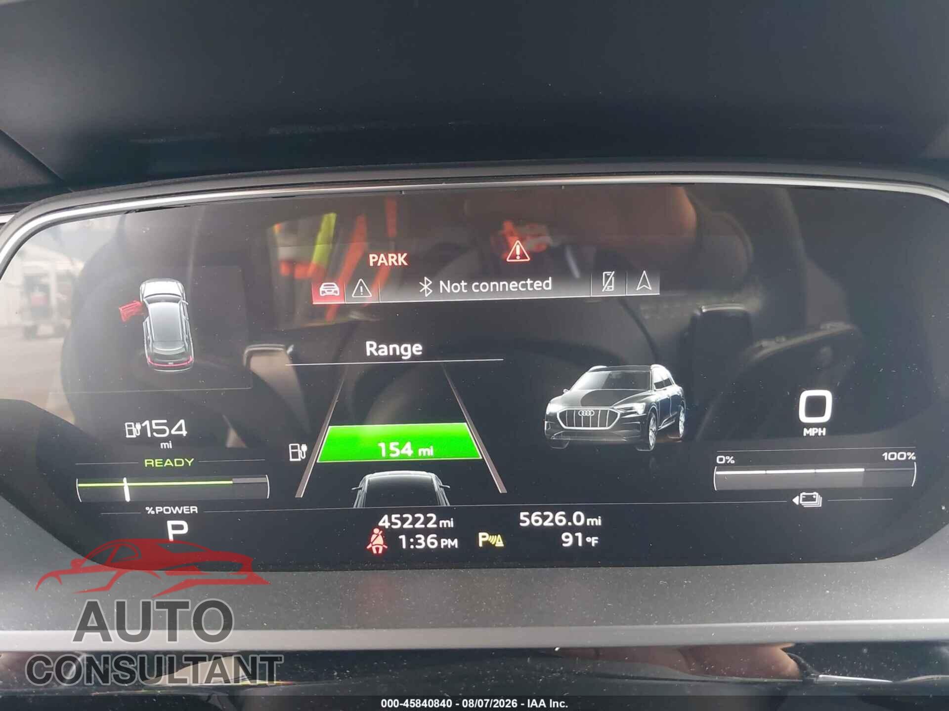 AUDI E-TRON 2022 - WA1AAAGE8NB025677