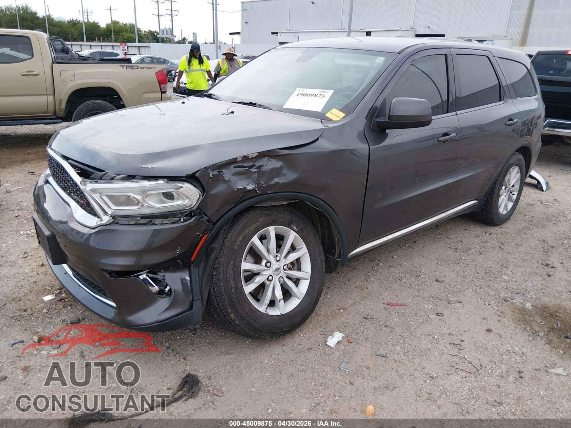 DODGE DURANGO 2021 - 1C4RDHAG5MC540762