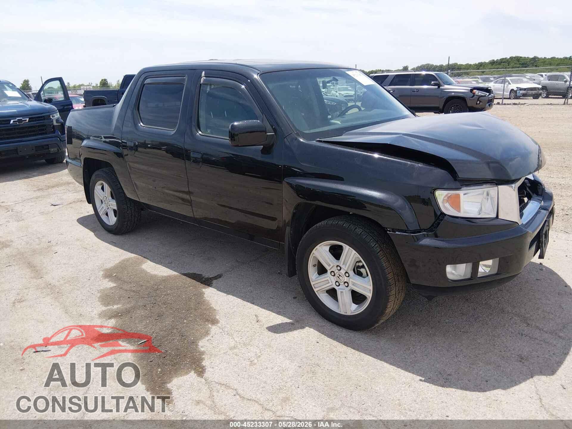HONDA RIDGELINE 2011 - 5FPYK1F51BB005371