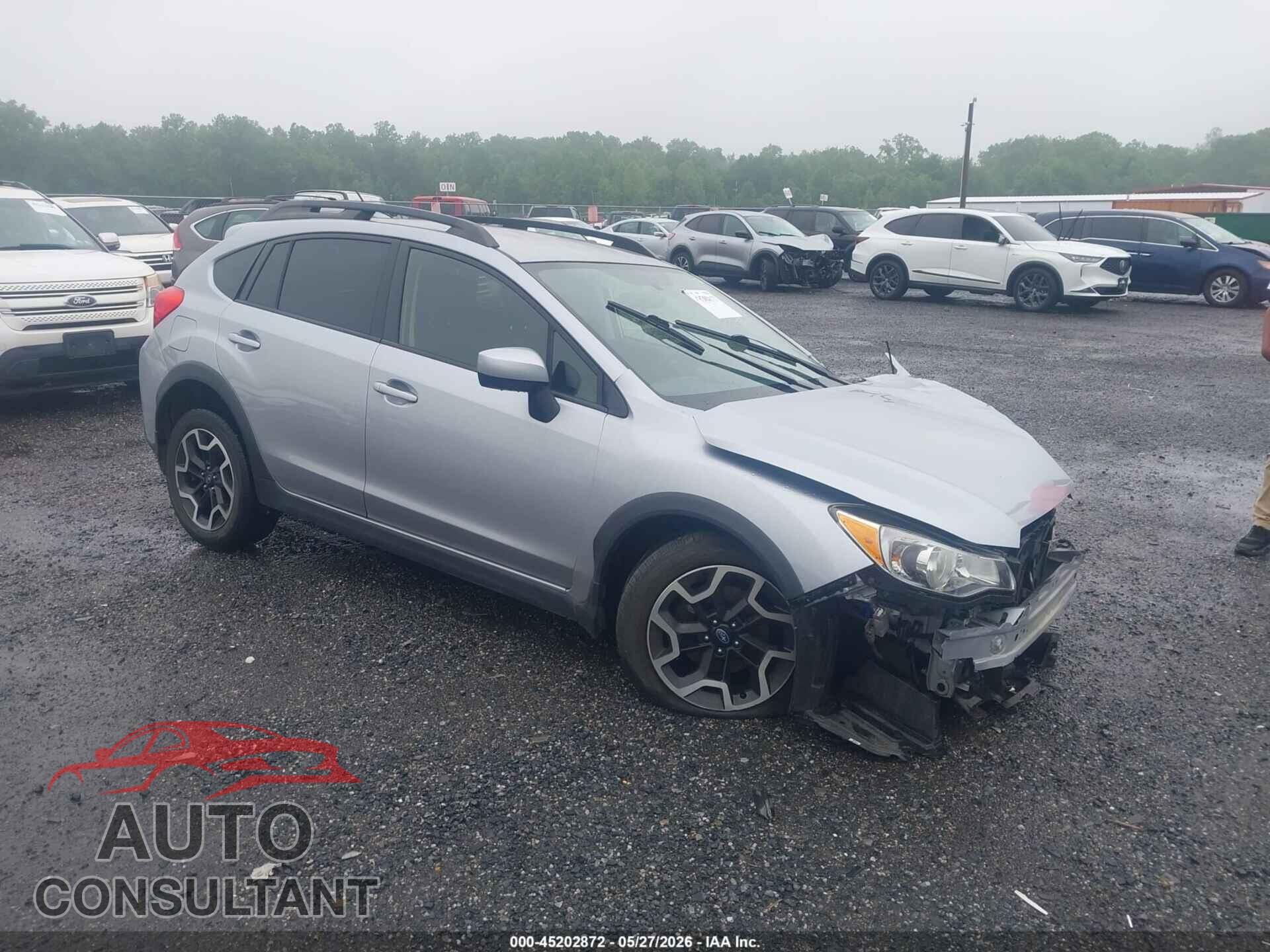 SUBARU CROSSTREK 2017 - JF2GPABC4H8209196