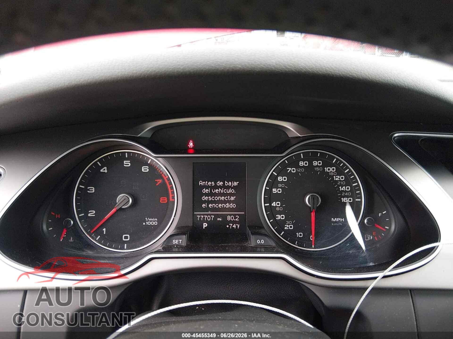 AUDI A4 2015 - WAUFFAFL7FN001865
