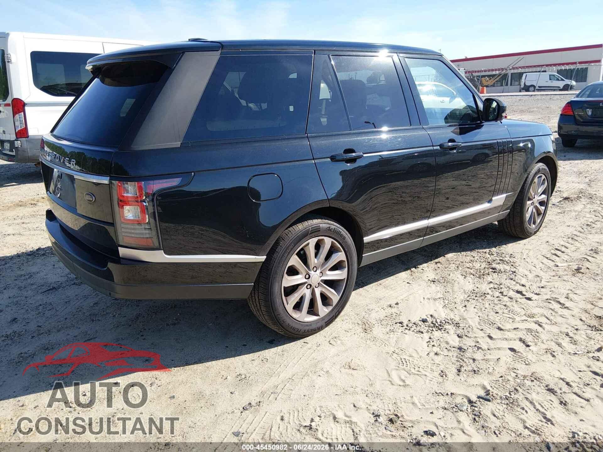 LAND ROVER RANGE ROVER 2015 - SALGS2VF6FA199469