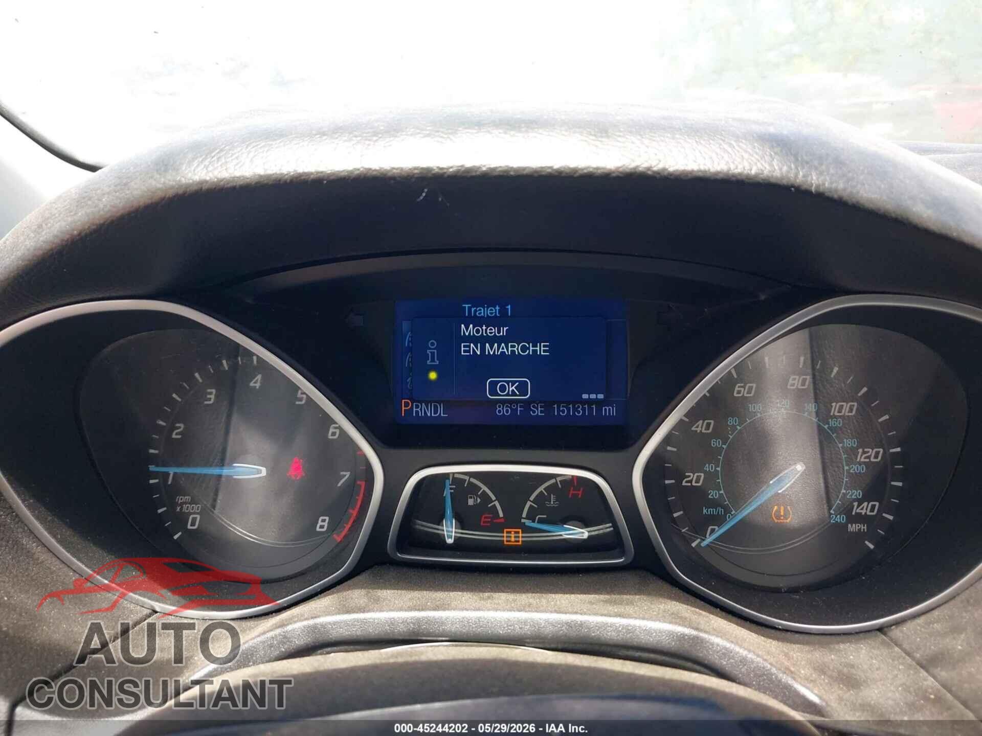 FORD FOCUS 2013 - 1FADP3F27DL351019