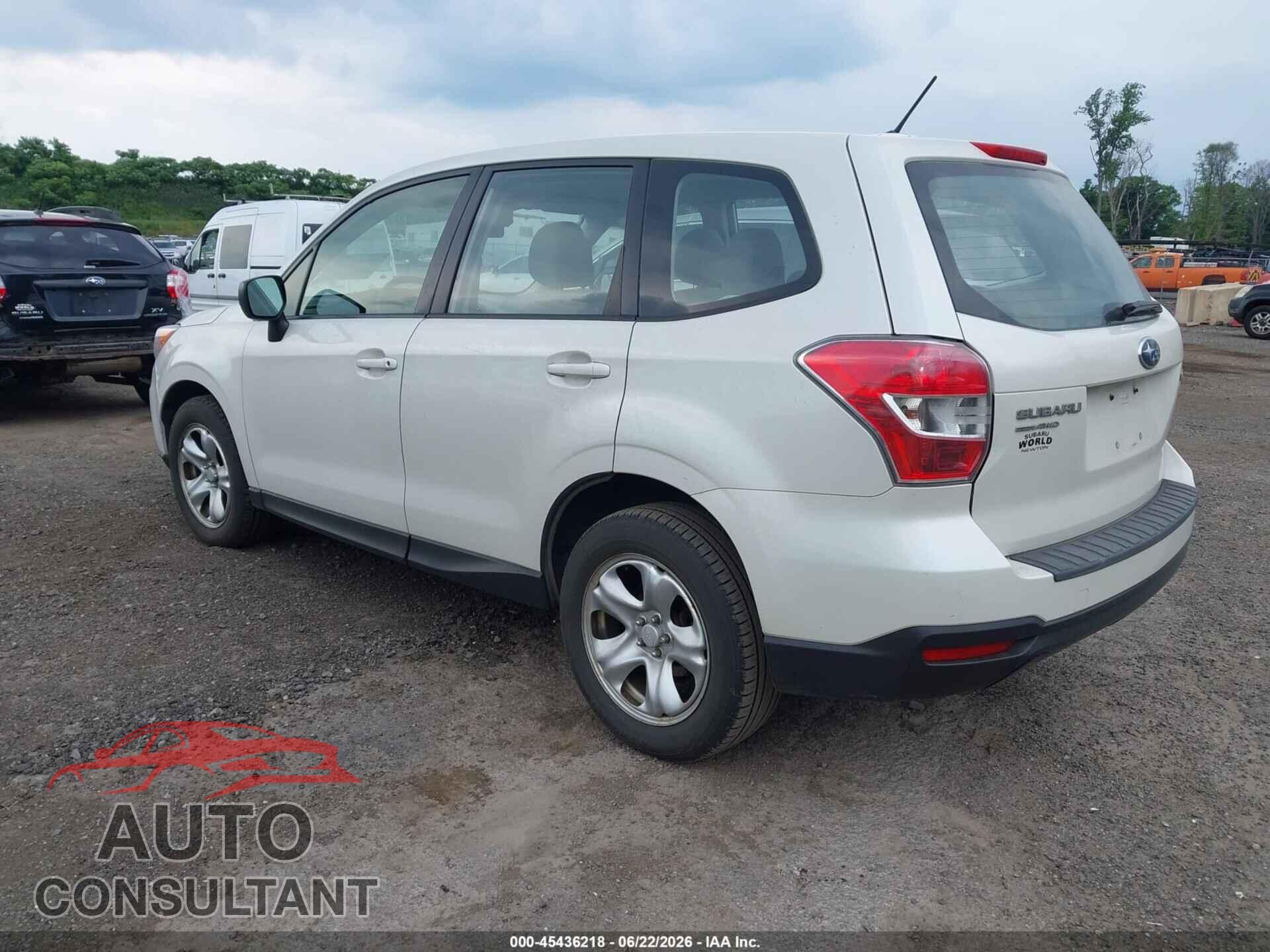 SUBARU FORESTER 2014 - JF2SJAAC7EH508089