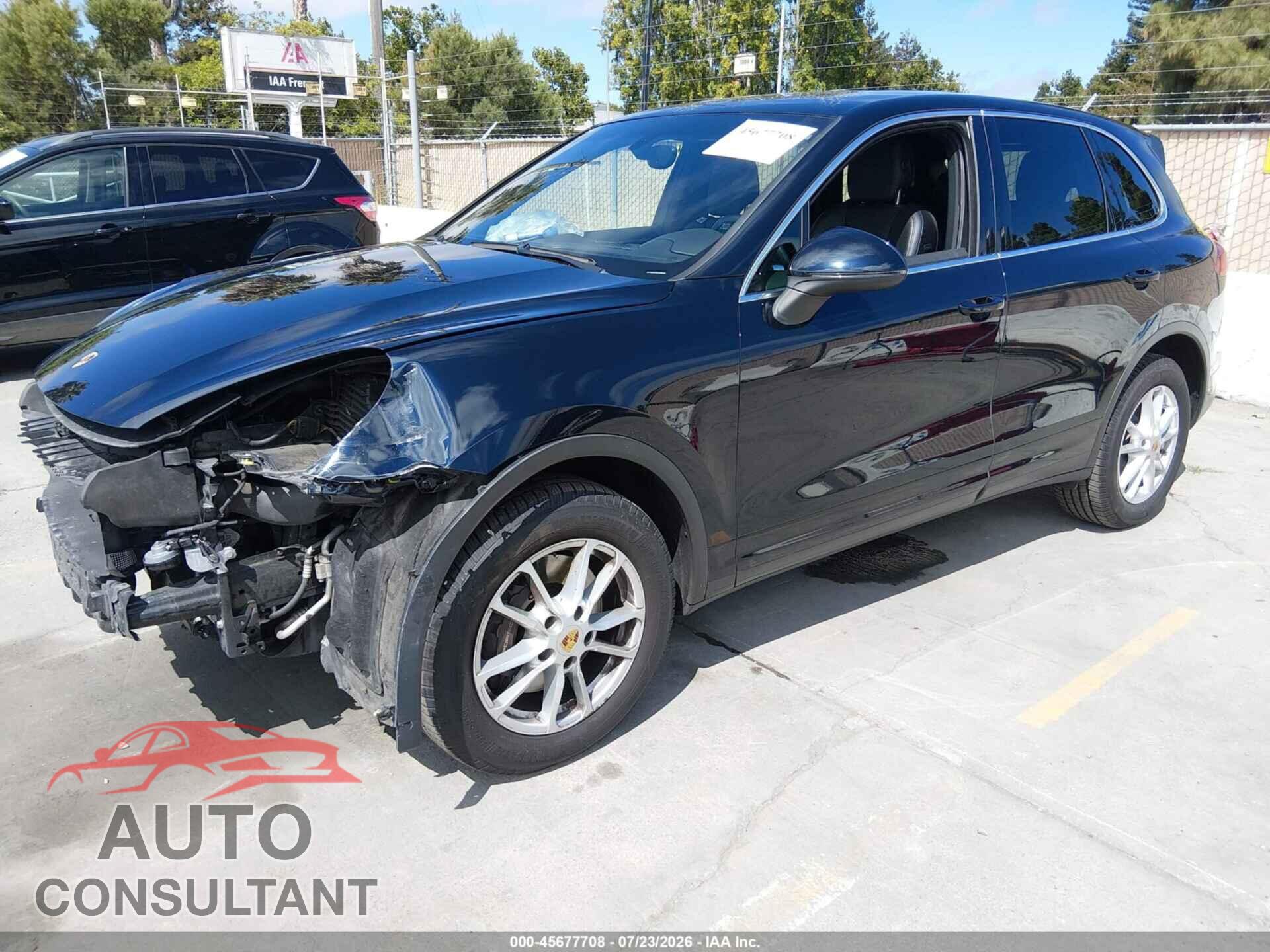 PORSCHE CAYENNE 2016 - WP1AA2A27GLA09346
