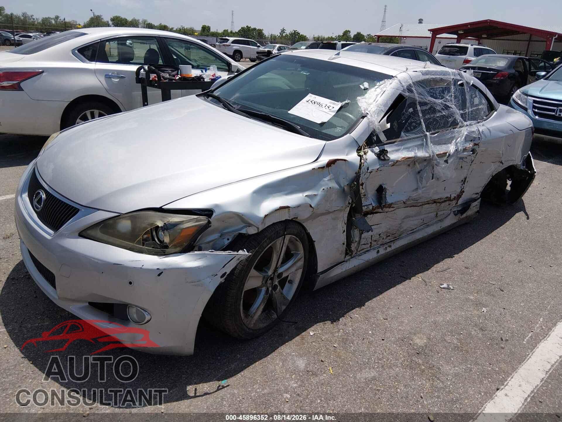LEXUS IS 250C 2012 - JTHFF2C23C2526051