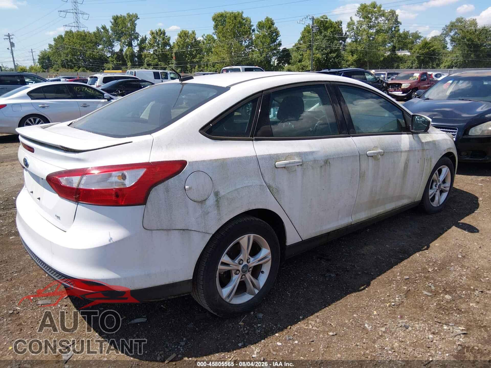 FORD FOCUS 2012 - 1FAHP3F29CL255540