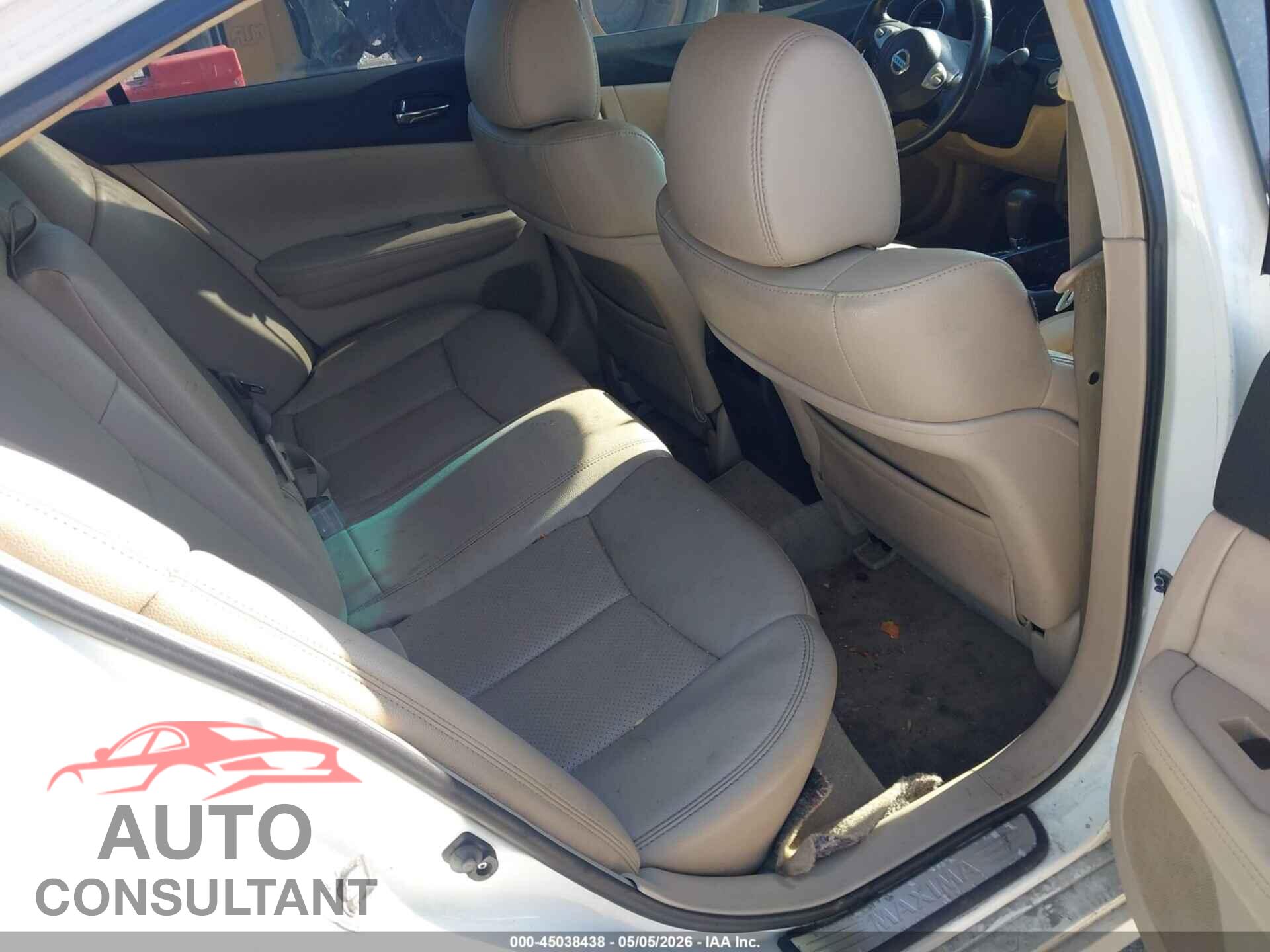 NISSAN MAXIMA 2013 - 1N4AA5AP1DC807924