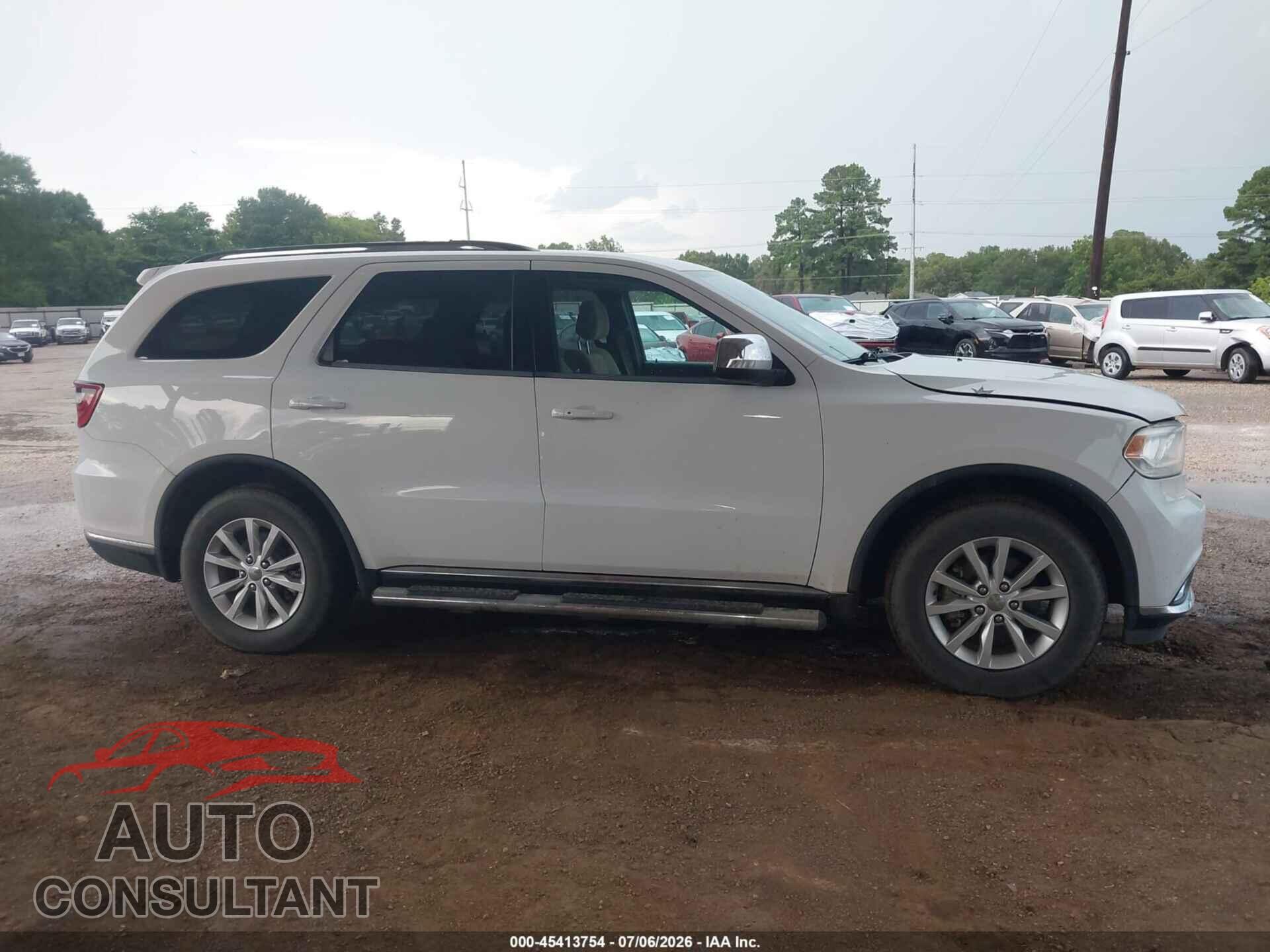 DODGE DURANGO 2015 - 1C4RDJAG9FC737508