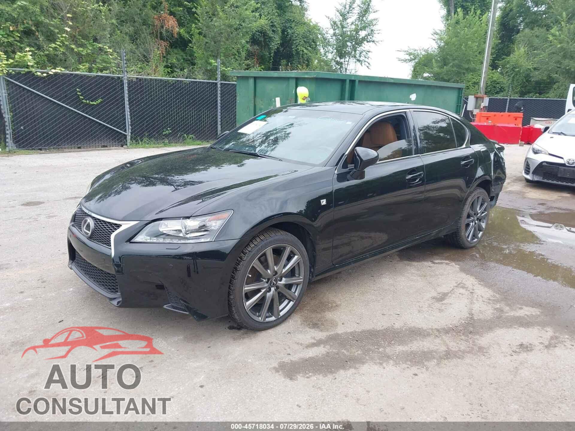 LEXUS GS 350 2013 - JTHCE1BL2D5010161