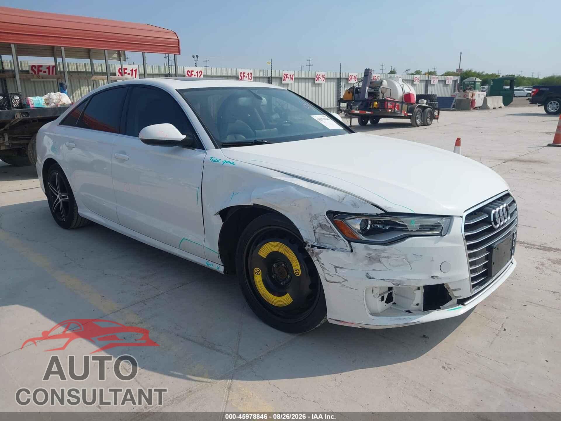AUDI A6 2016 - WAUCFAFC2GN065588