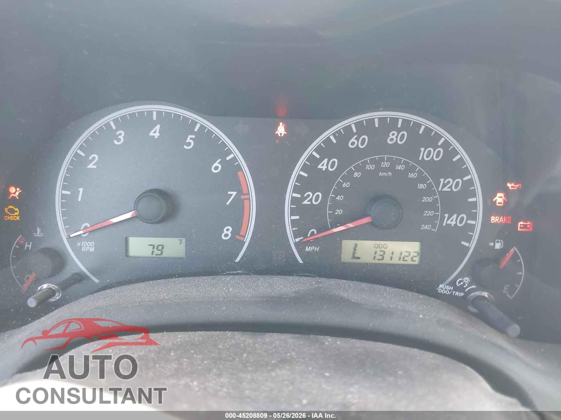 TOYOTA COROLLA 2013 - 5YFBU4EEXDP156261