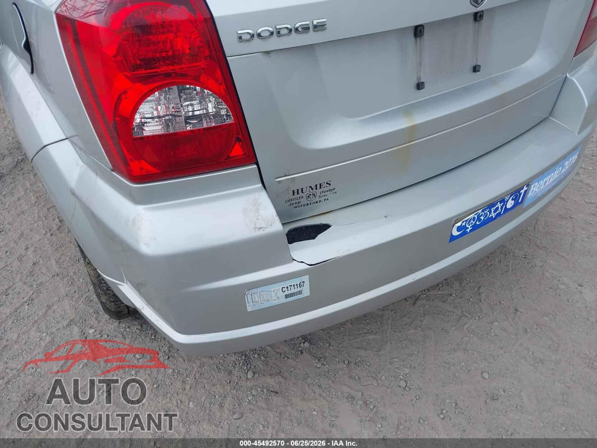 DODGE CALIBER 2011 - 1B3CB3HA0BD261969