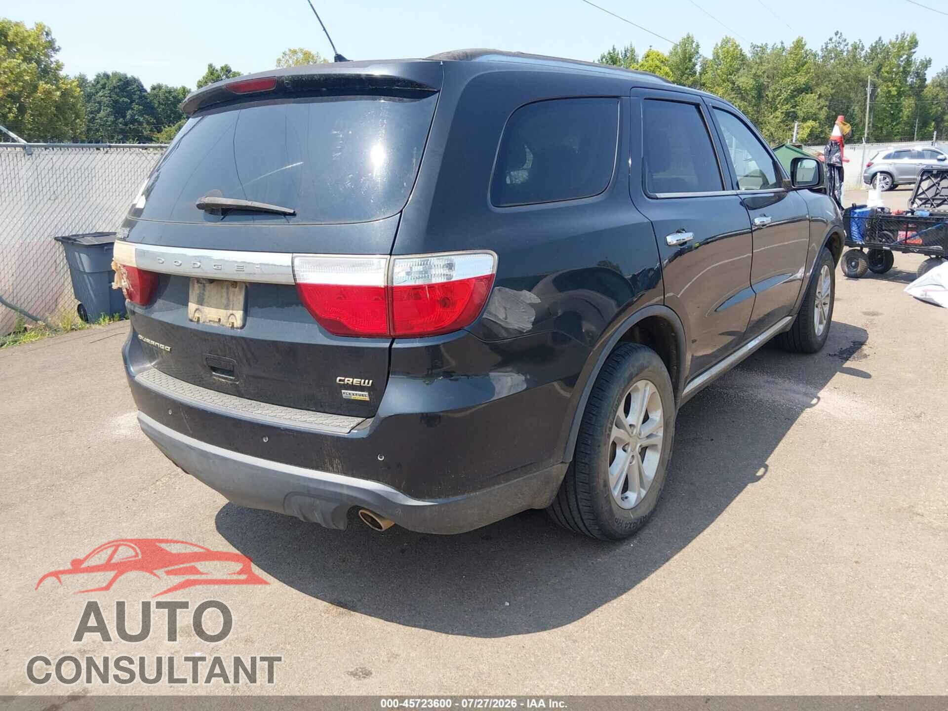 DODGE DURANGO 2013 - 1C4RDHDG4DC597871
