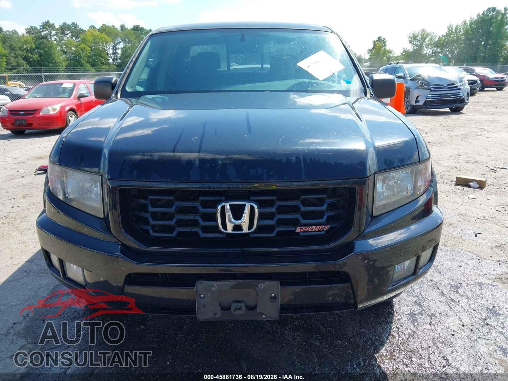 HONDA RIDGELINE 2014 - 5FPYK1F76EB007672