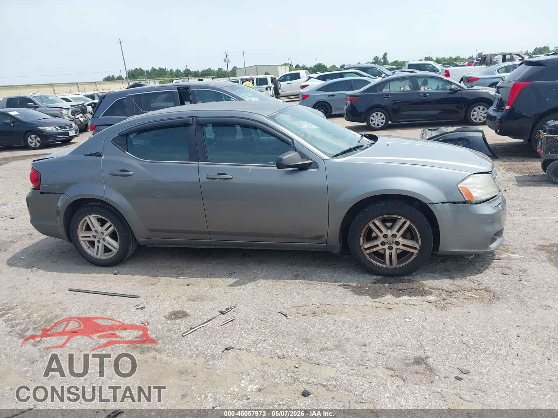 DODGE AVENGER 2013 - 1C3CDZAB3DN753024