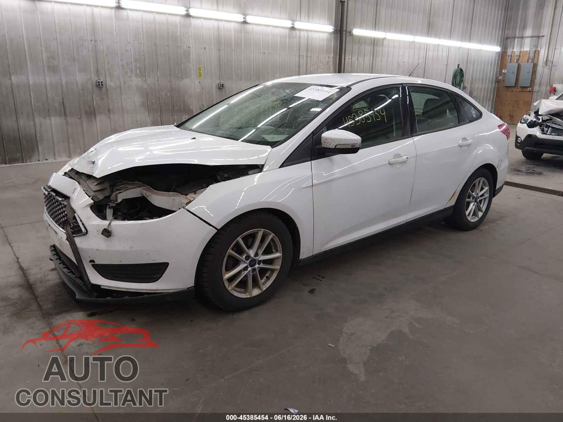 FORD FOCUS 2016 - 1FADP3F25GL324759
