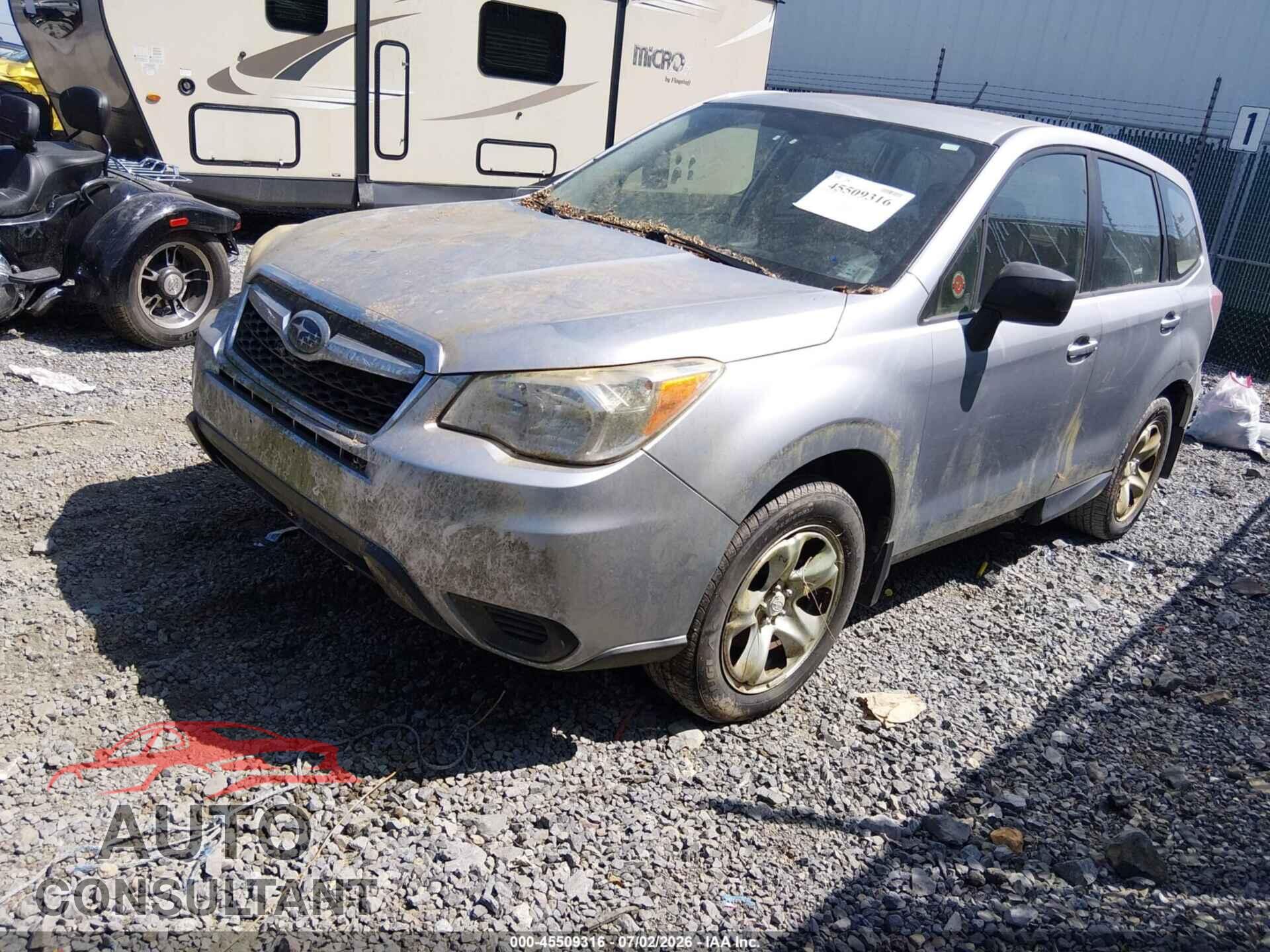 SUBARU FORESTER 2014 - JF2SJAAC2EH412497