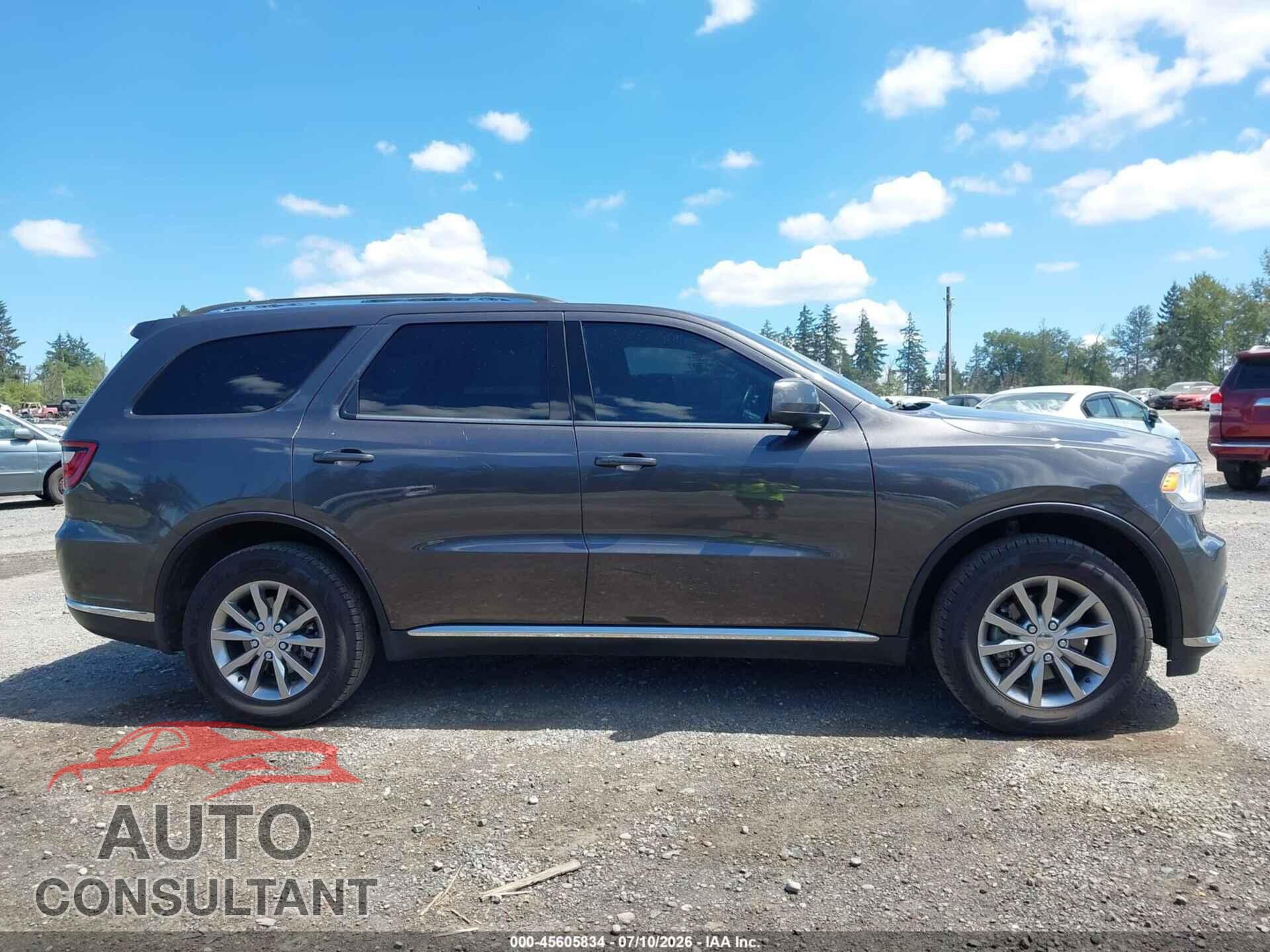 DODGE DURANGO 2017 - 1C4RDJAG1HC883694