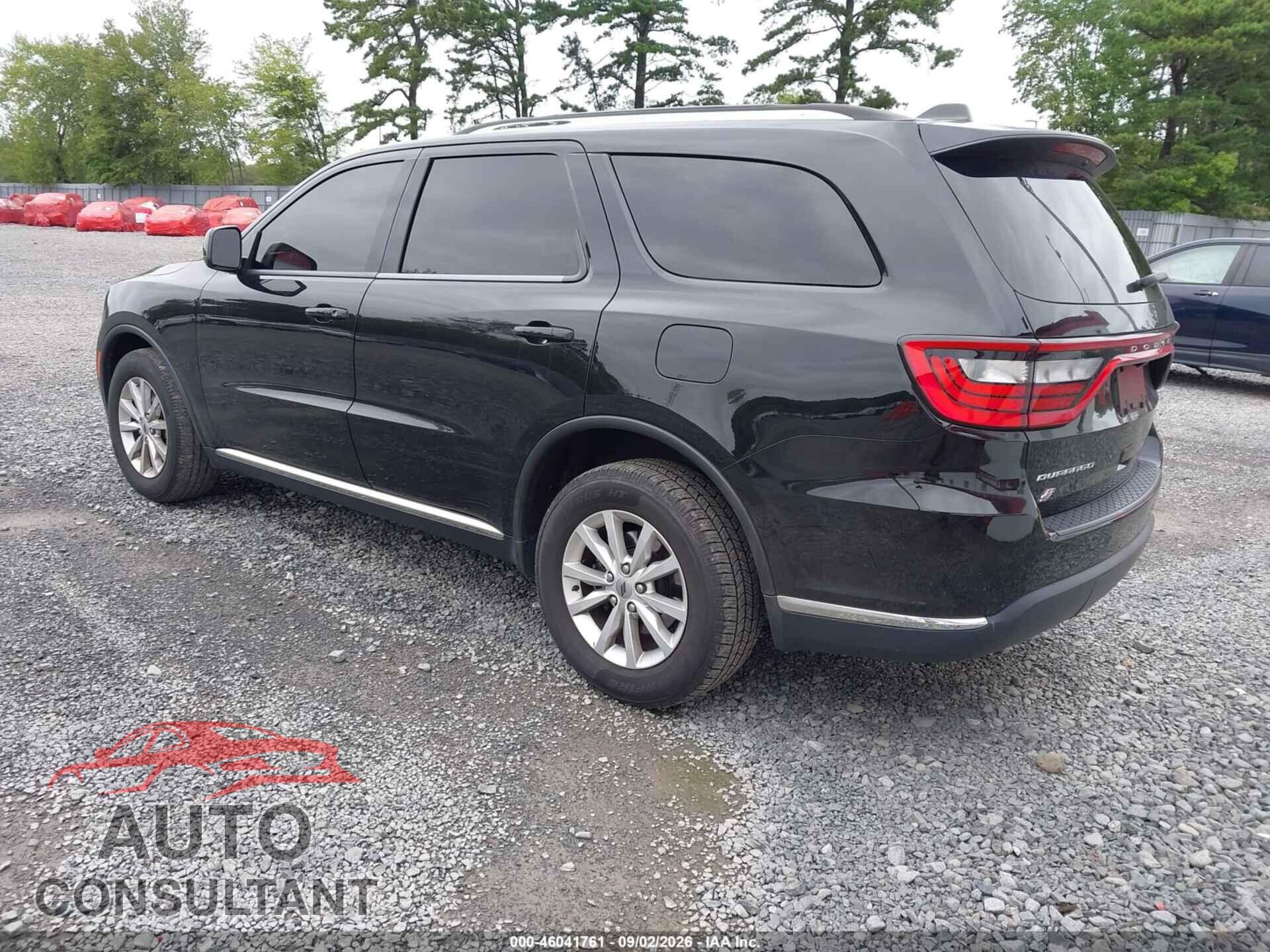 DODGE DURANGO 2021 - 1C4RDJAG7MC544416