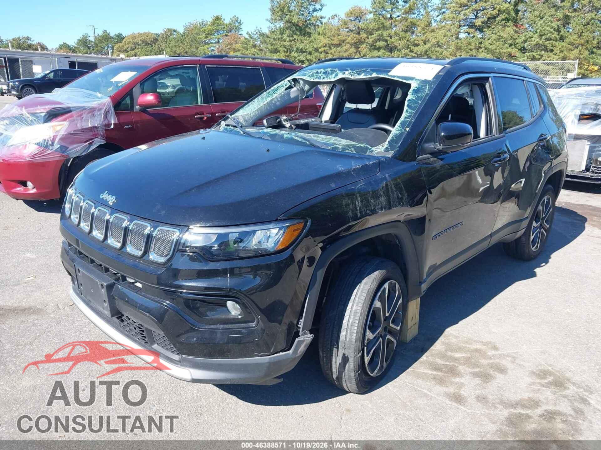 JEEP COMPASS 2022 - 3C4NJDCB5NT189908