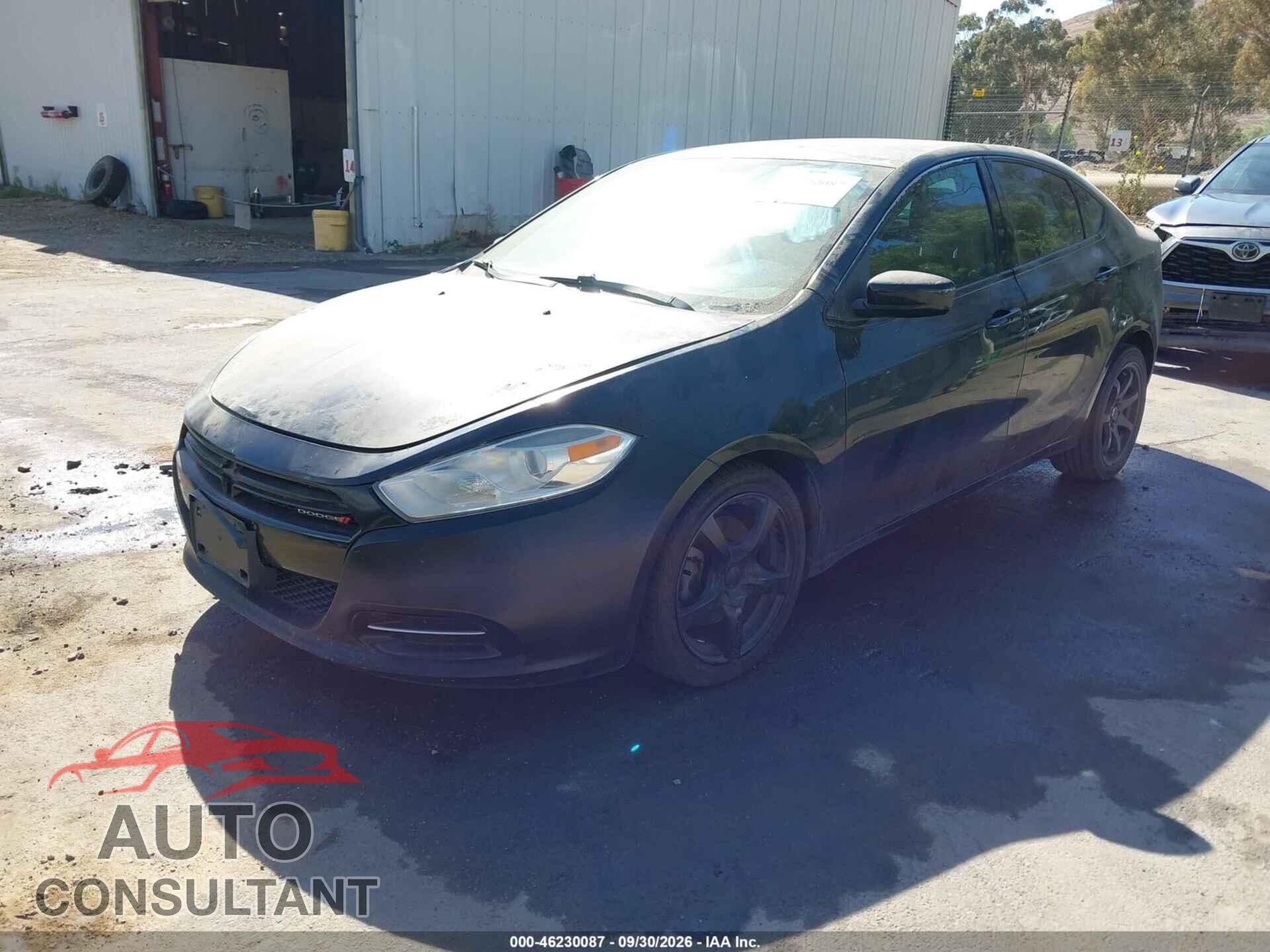DODGE DART 2013 - 1C3CDFAH2DD215732
