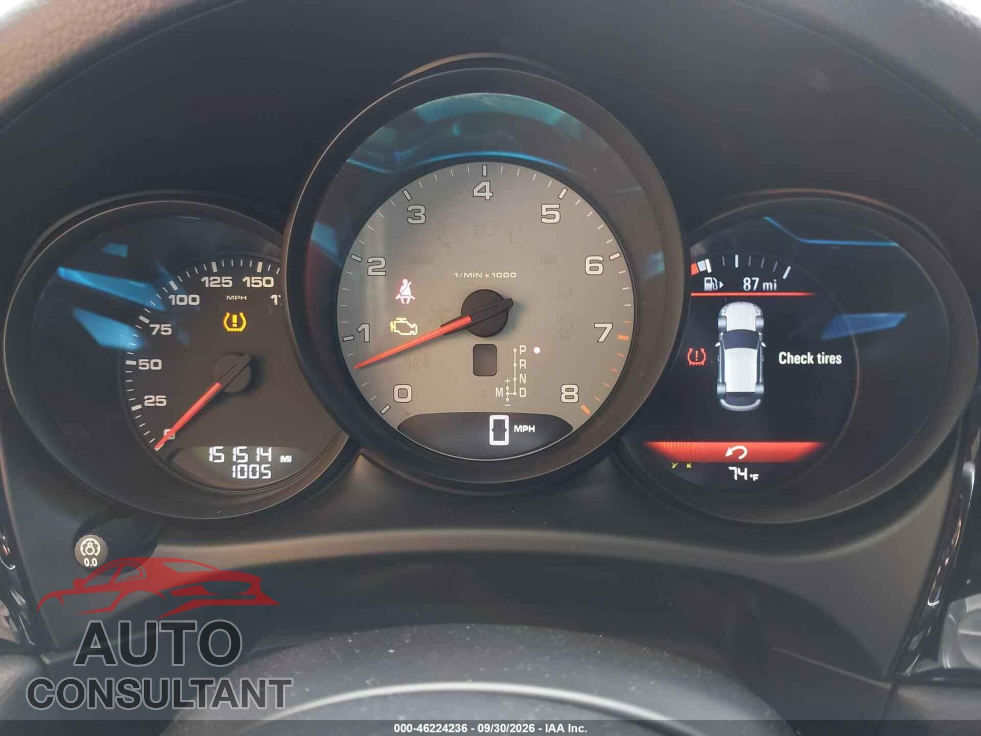 PORSCHE MACAN 2016 - WP1AB2A56GLB40677