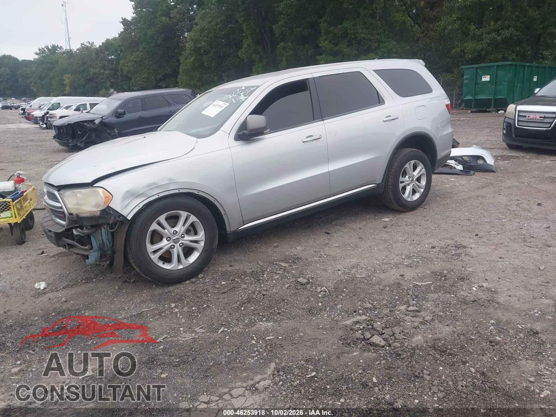 DODGE DURANGO 2012 - 1C4RDHAG3CC271224