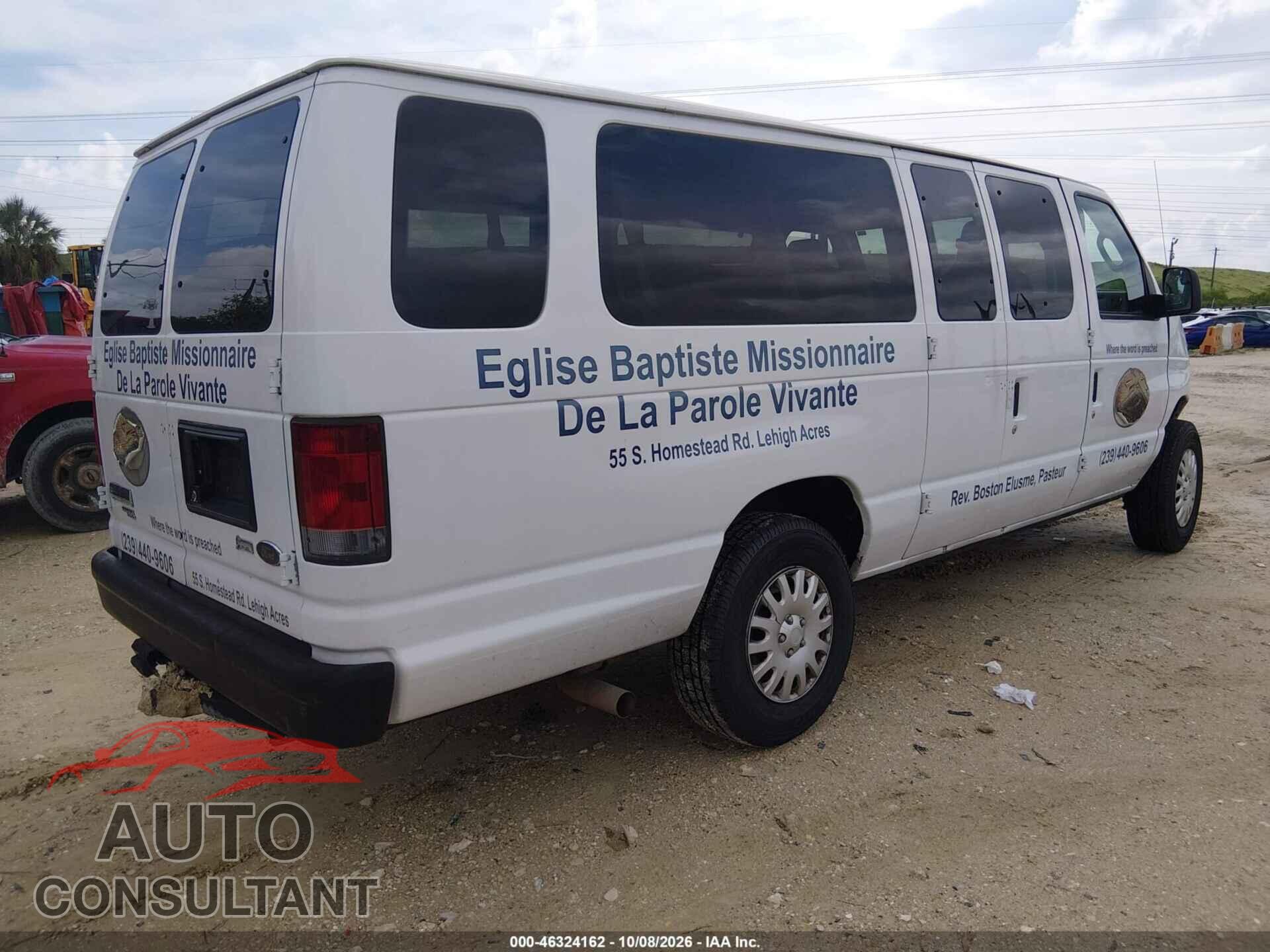 FORD E-350 SUPER DUTY 2013 - 1FBSS3BL4DDA74567