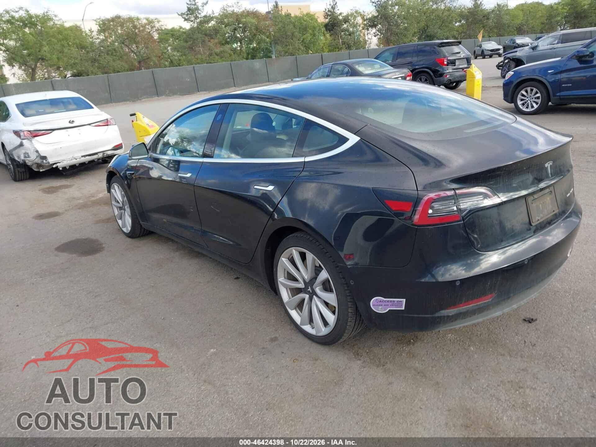 TESLA MODEL 3 2018 - 5YJ3E1EB2JF186724