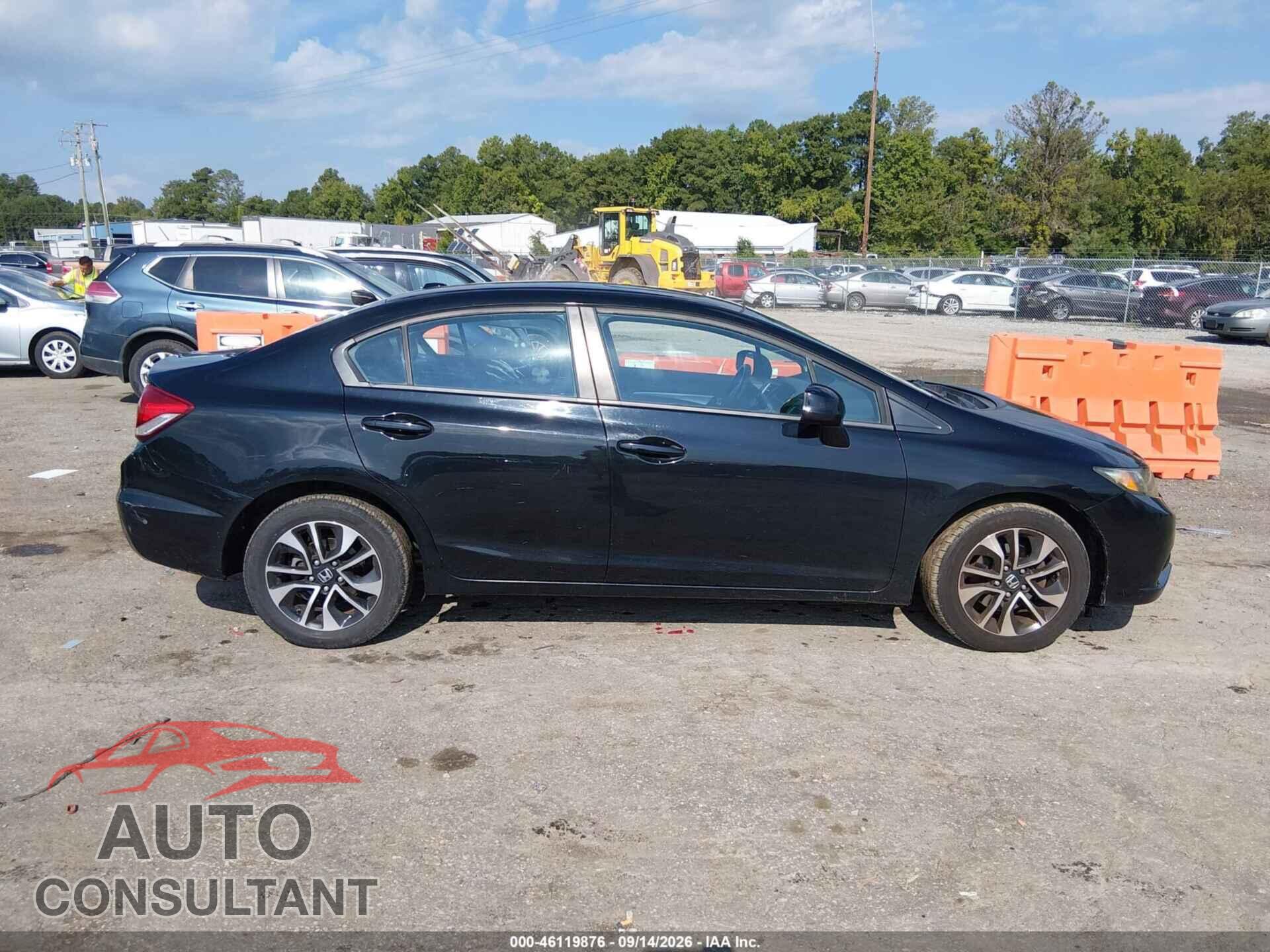 HONDA CIVIC 2013 - 19XFB2F94DE285367