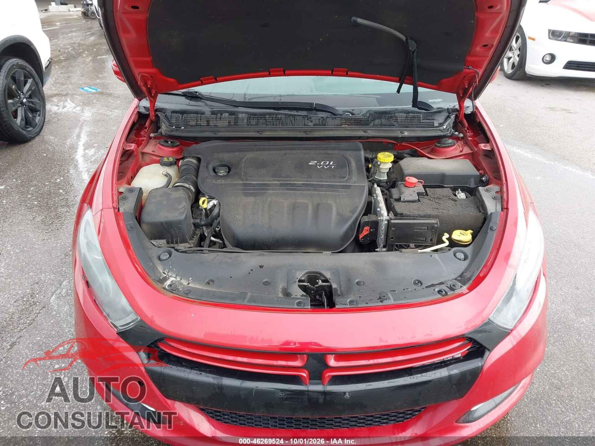 DODGE DART 2013 - 1C3CDFBA3DD106973