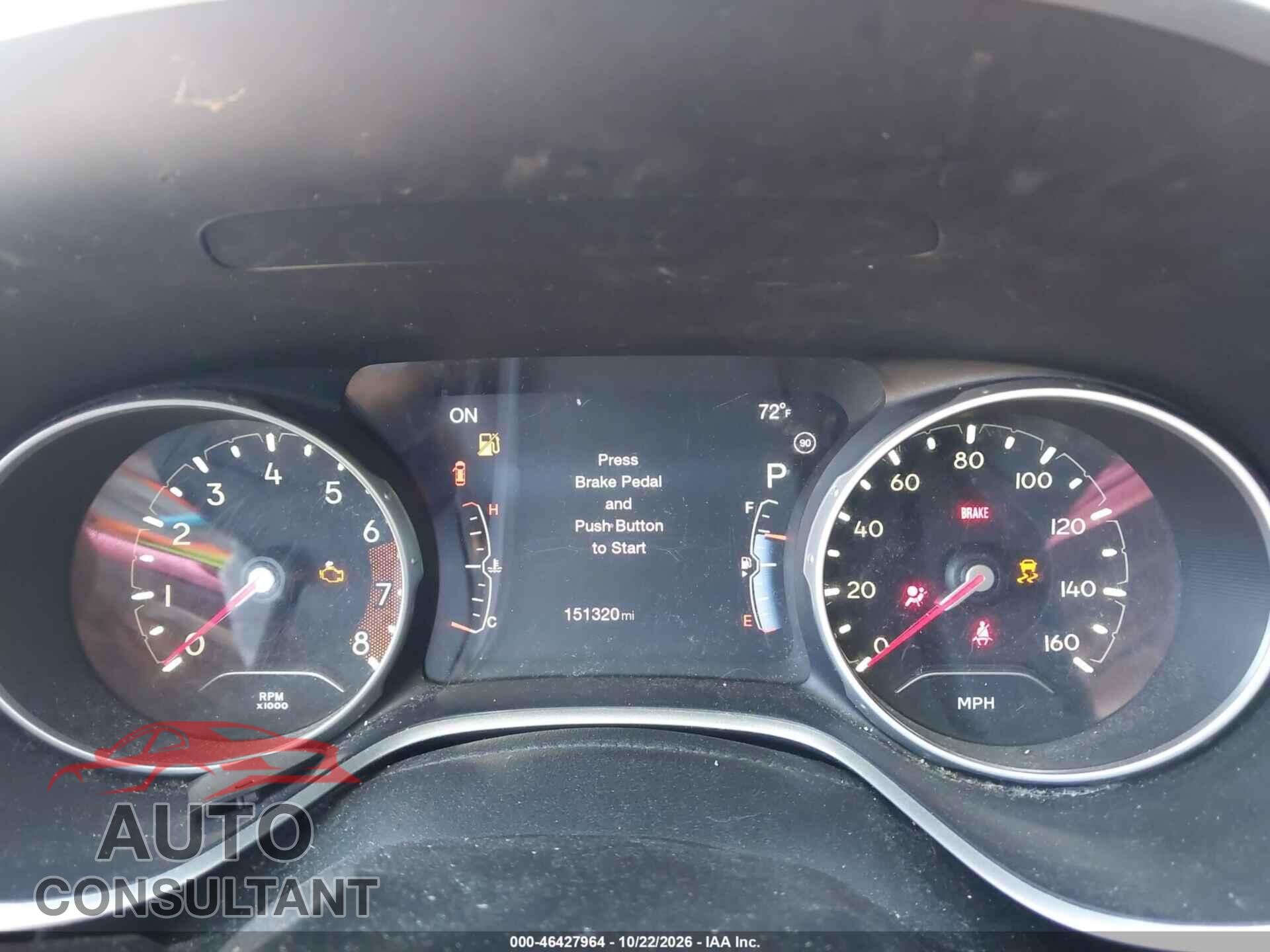 JEEP NEW COMPASS 2017 - 3C4NJDCB4HT674531
