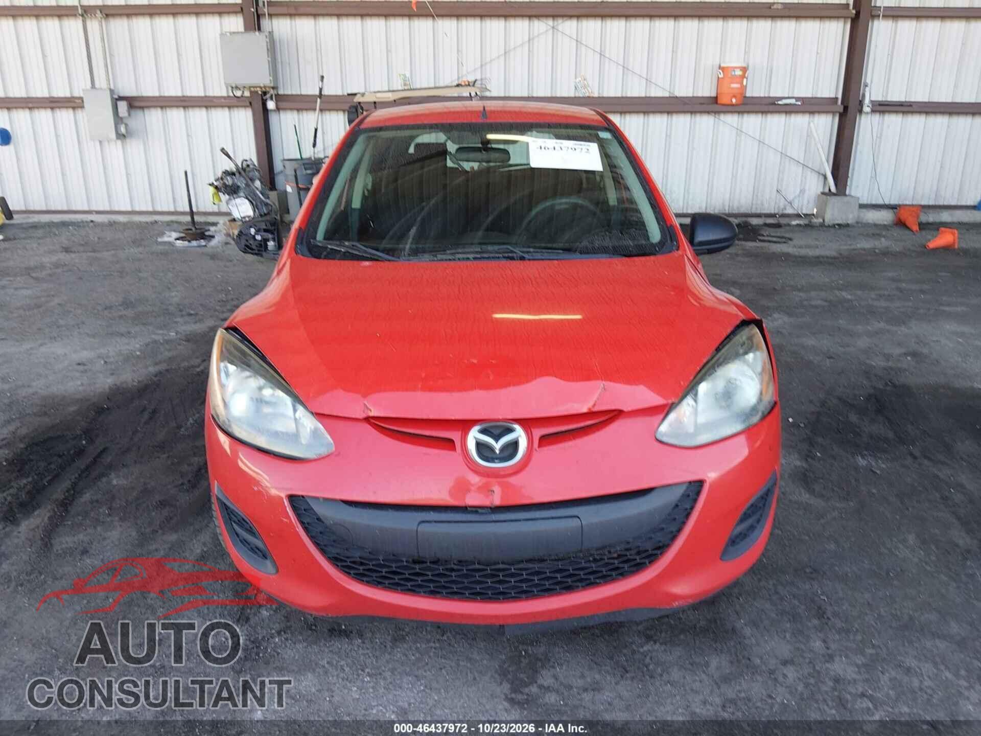 MAZDA MAZDA2 2012 - JM1DE1KY9C0142170