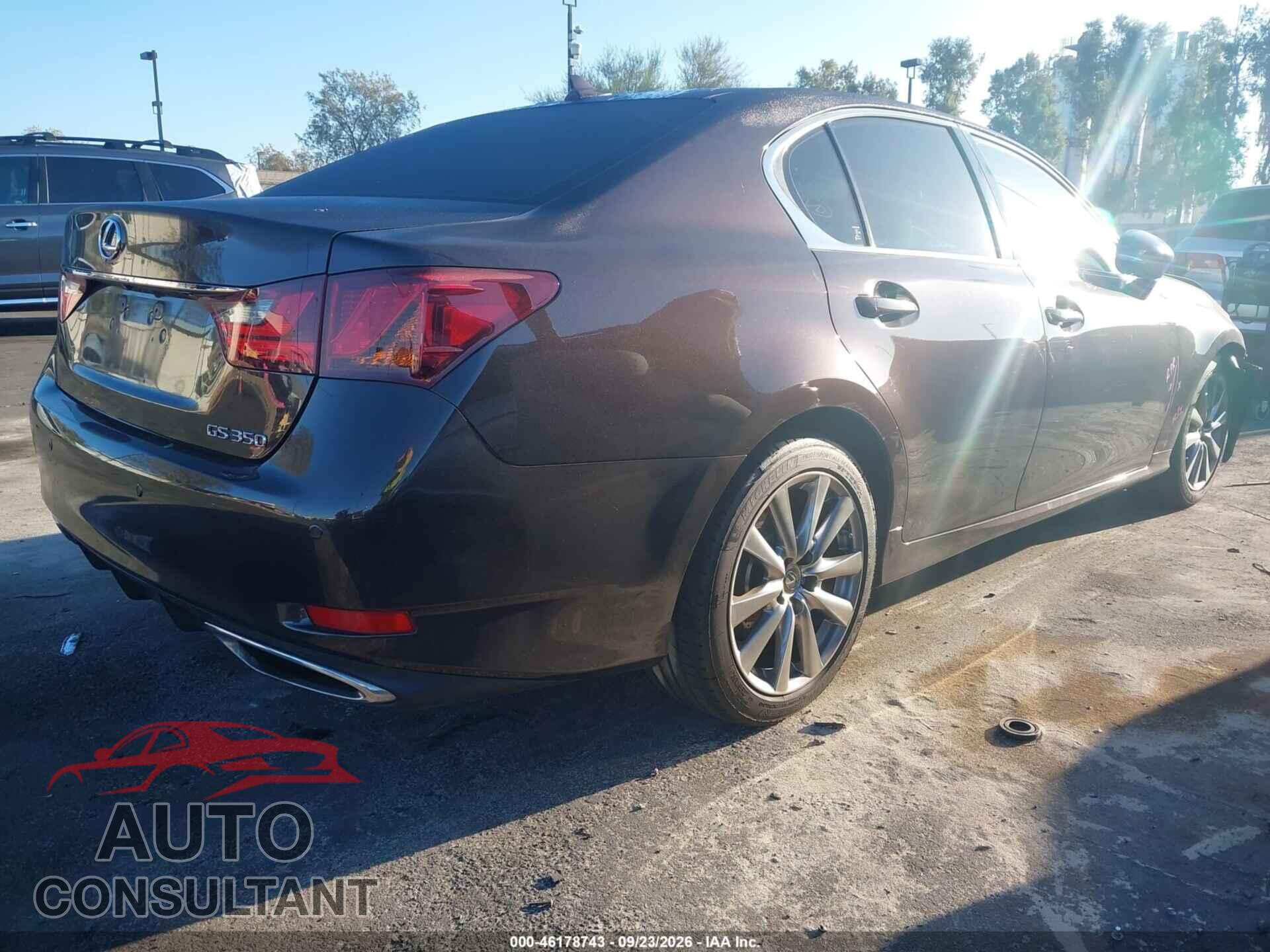 LEXUS GS 350 2013 - JTHBE1BL3D5005451