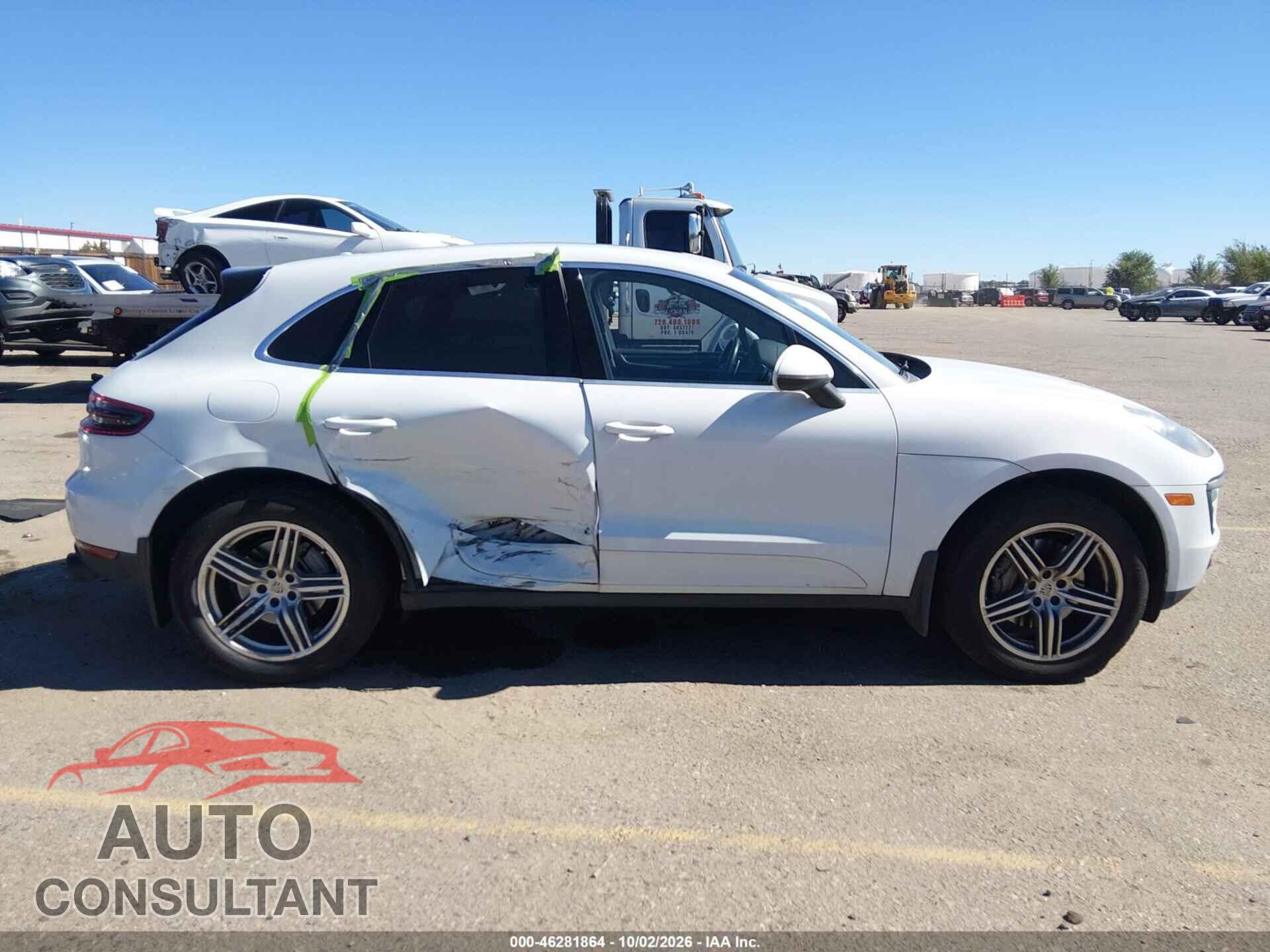 PORSCHE MACAN 2016 - WP1AB2A5XGLB58793