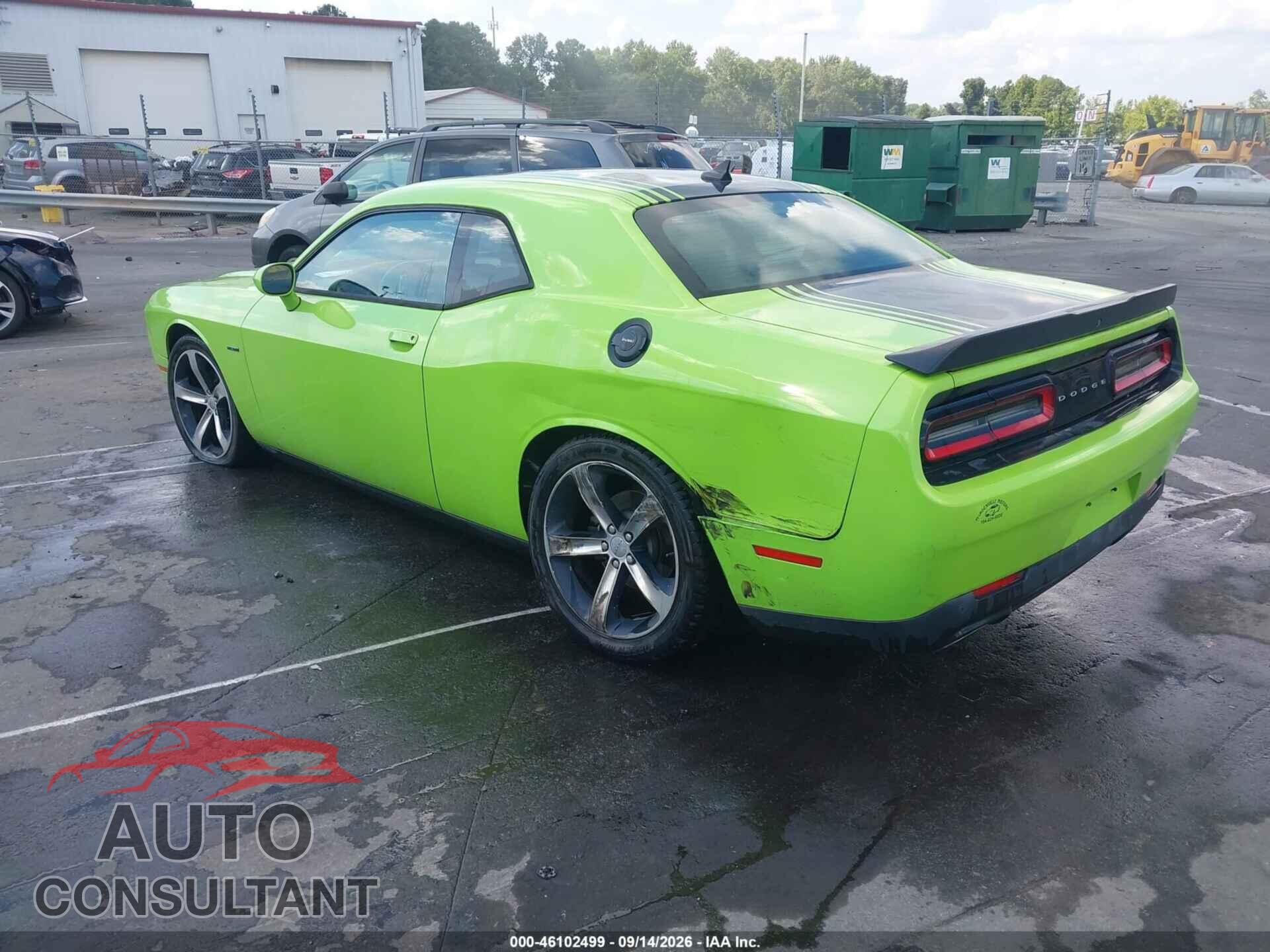 DODGE CHALLENGER 2015 - 2C3CDZAT4FH809640