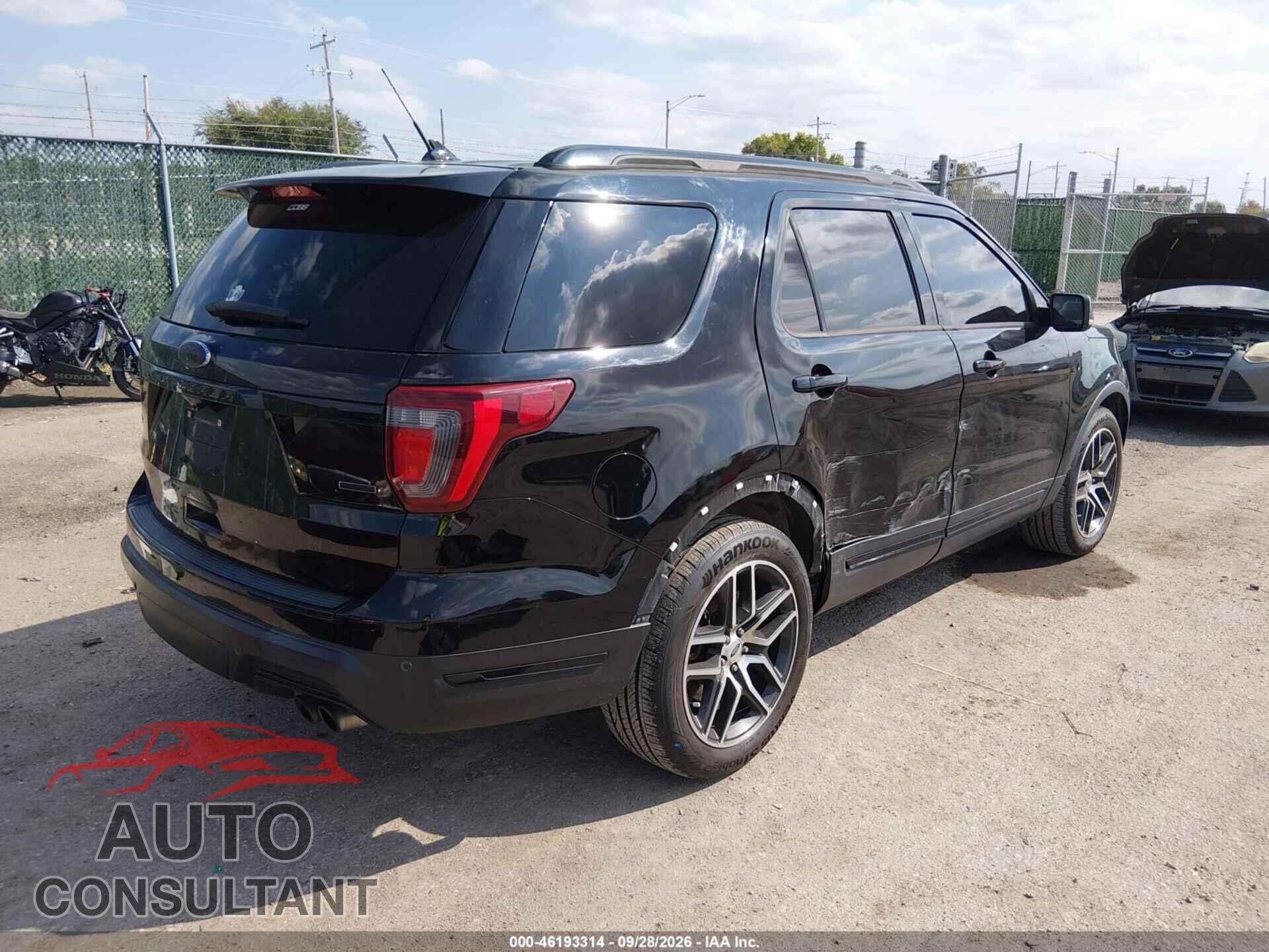 FORD EXPLORER 2018 - 1FM5K8GT3JGB88693