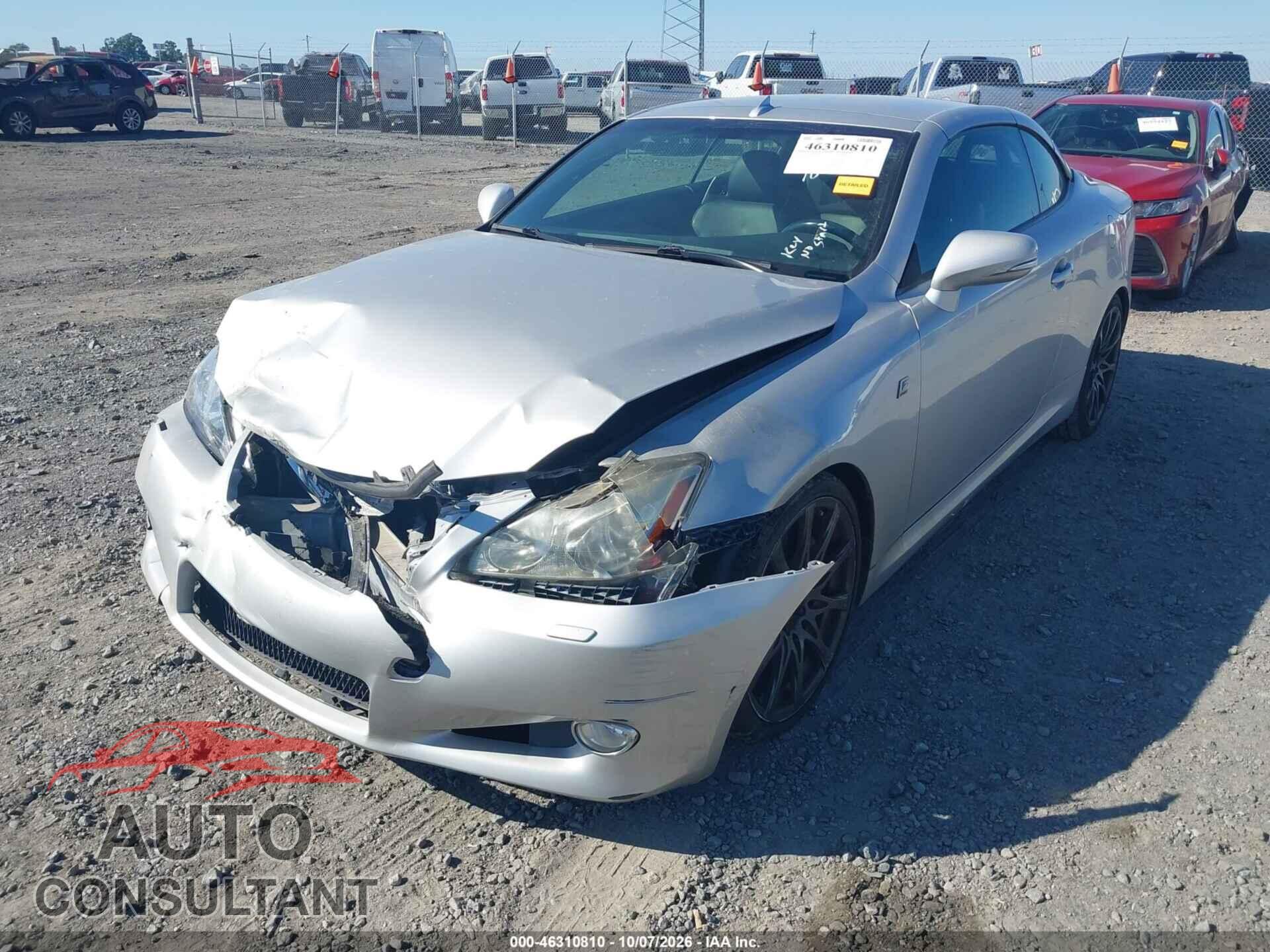 LEXUS IS 350C 2010 - JTHFE2C22A2503389