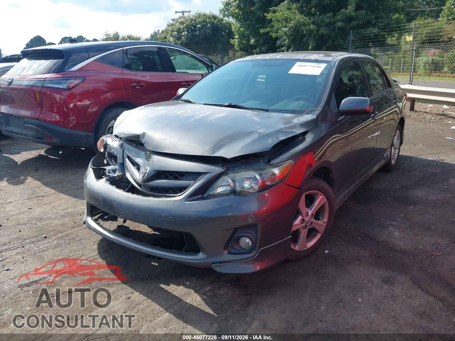 TOYOTA COROLLA 2012 - 2T1BU4EE5CC861502