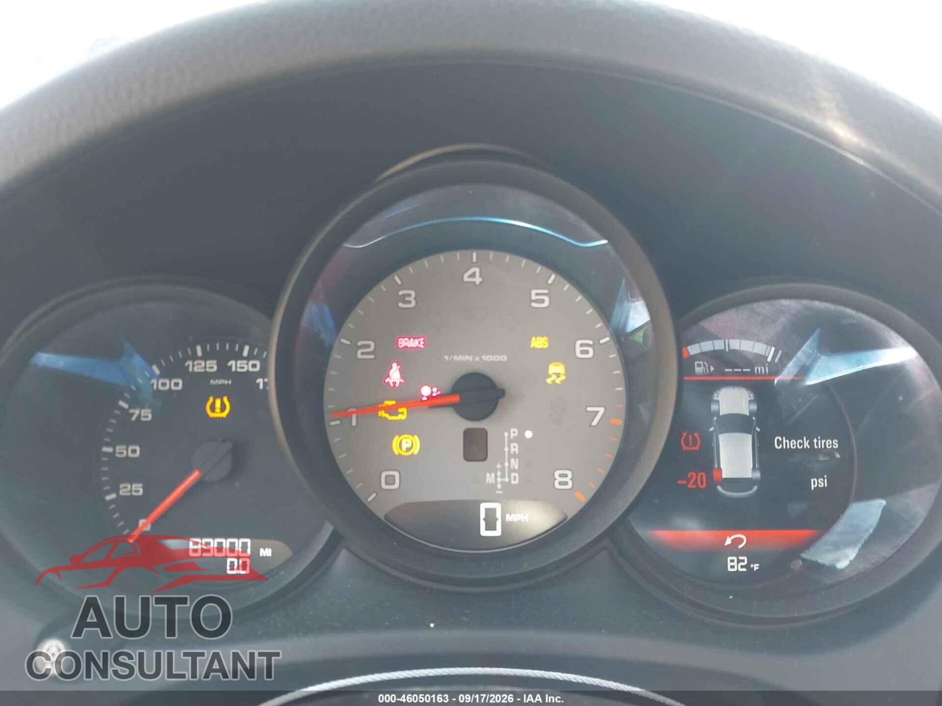 PORSCHE MACAN 2017 - WP1AB2A50HLB10446