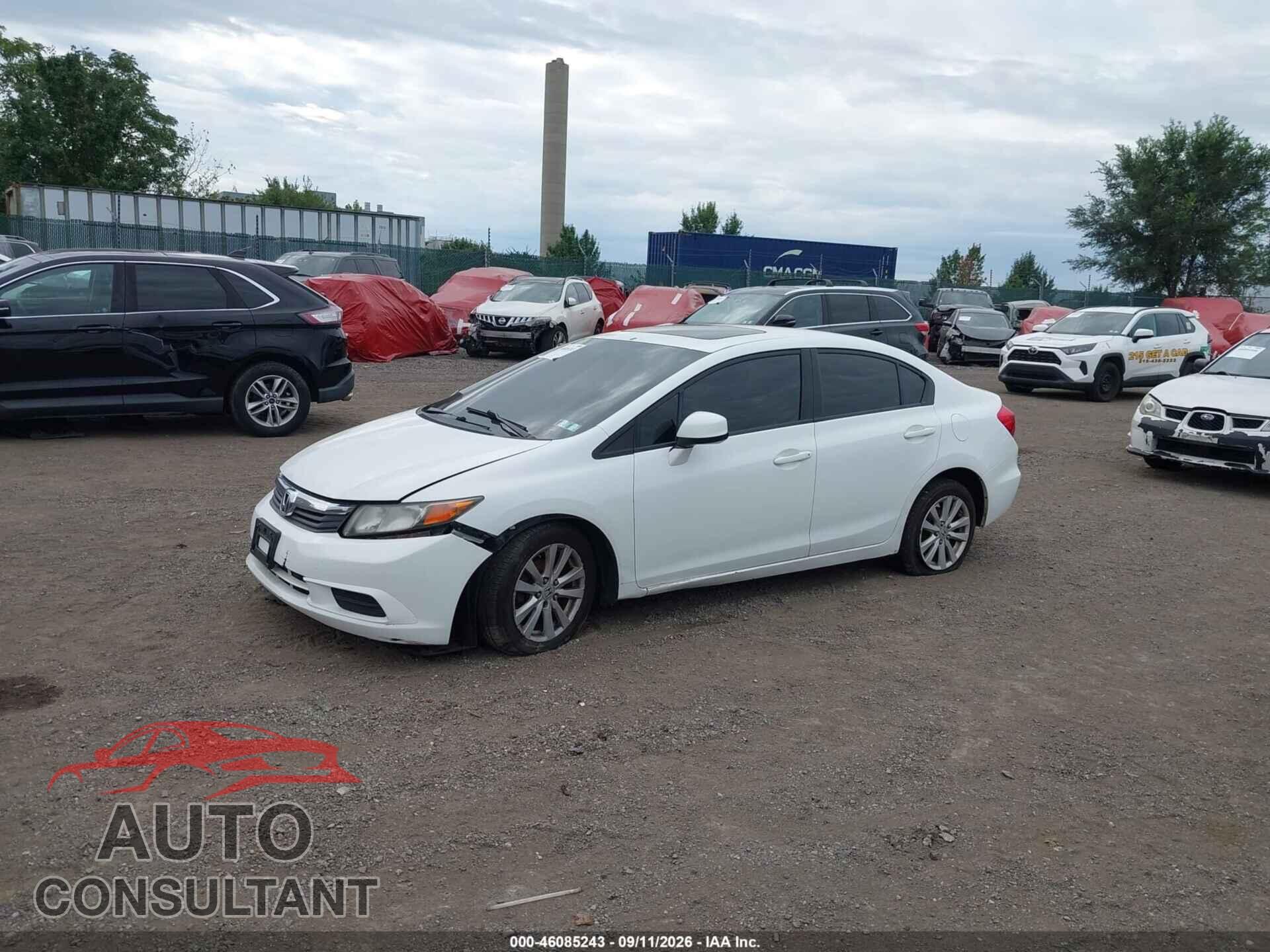 HONDA CIVIC 2012 - 2HGFB2F86CH315867