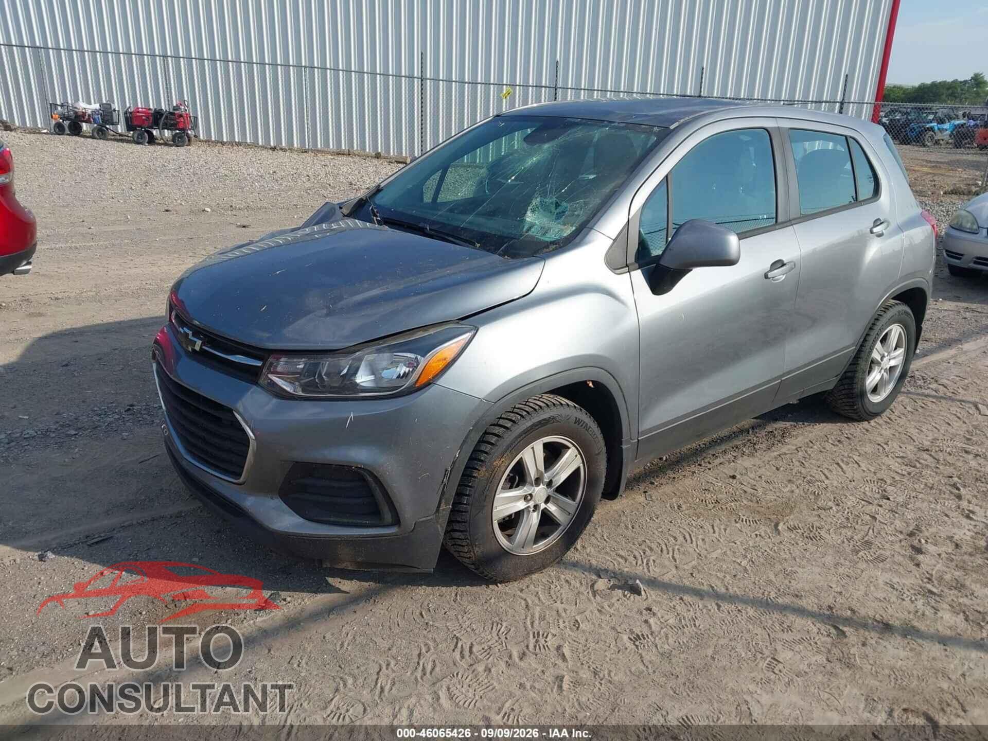 CHEVROLET TRAX 2020 - 3GNCJKSB1LL151139