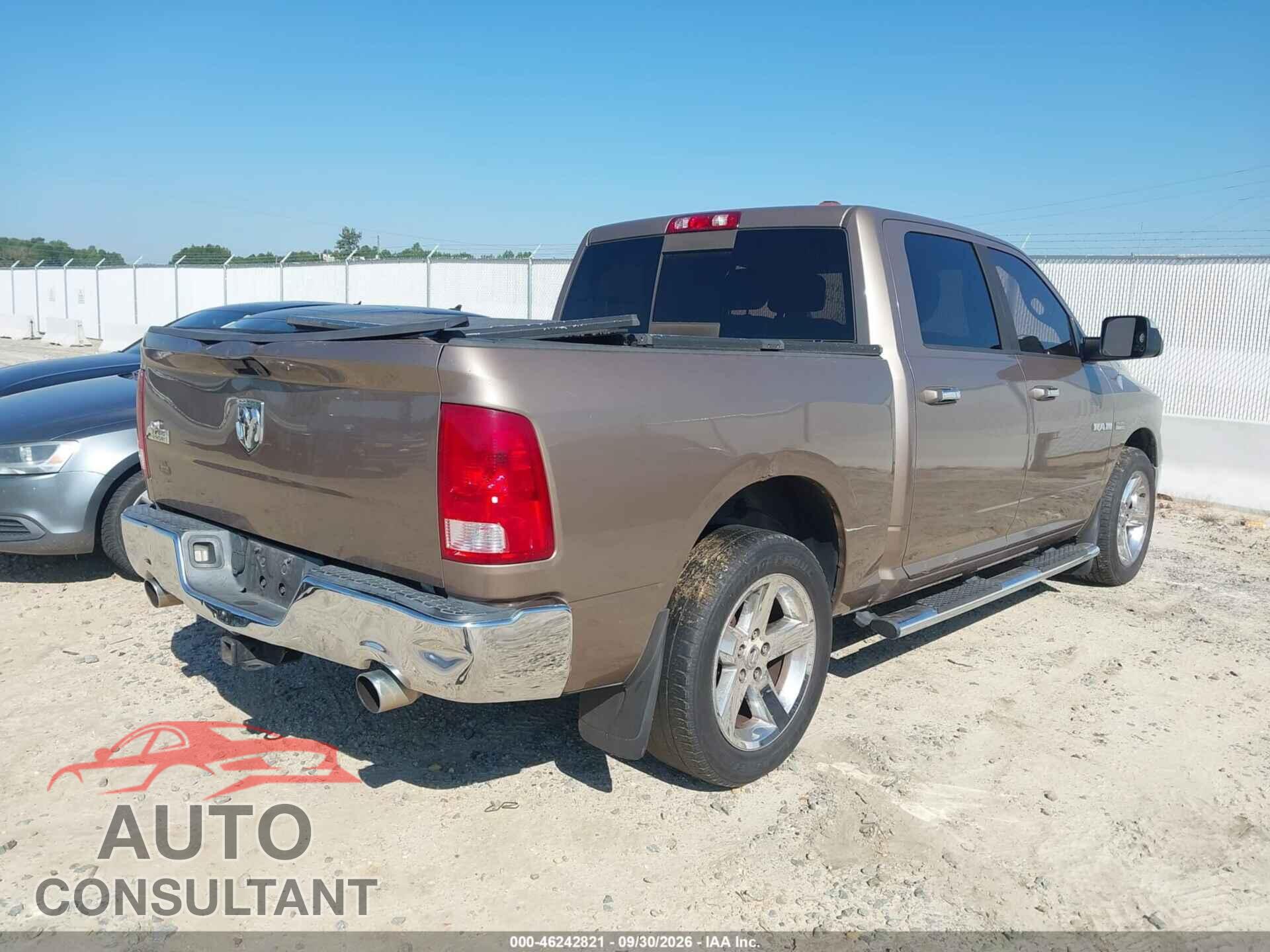 DODGE RAM 1500 2010 - 1D7RB1CTXAS232453