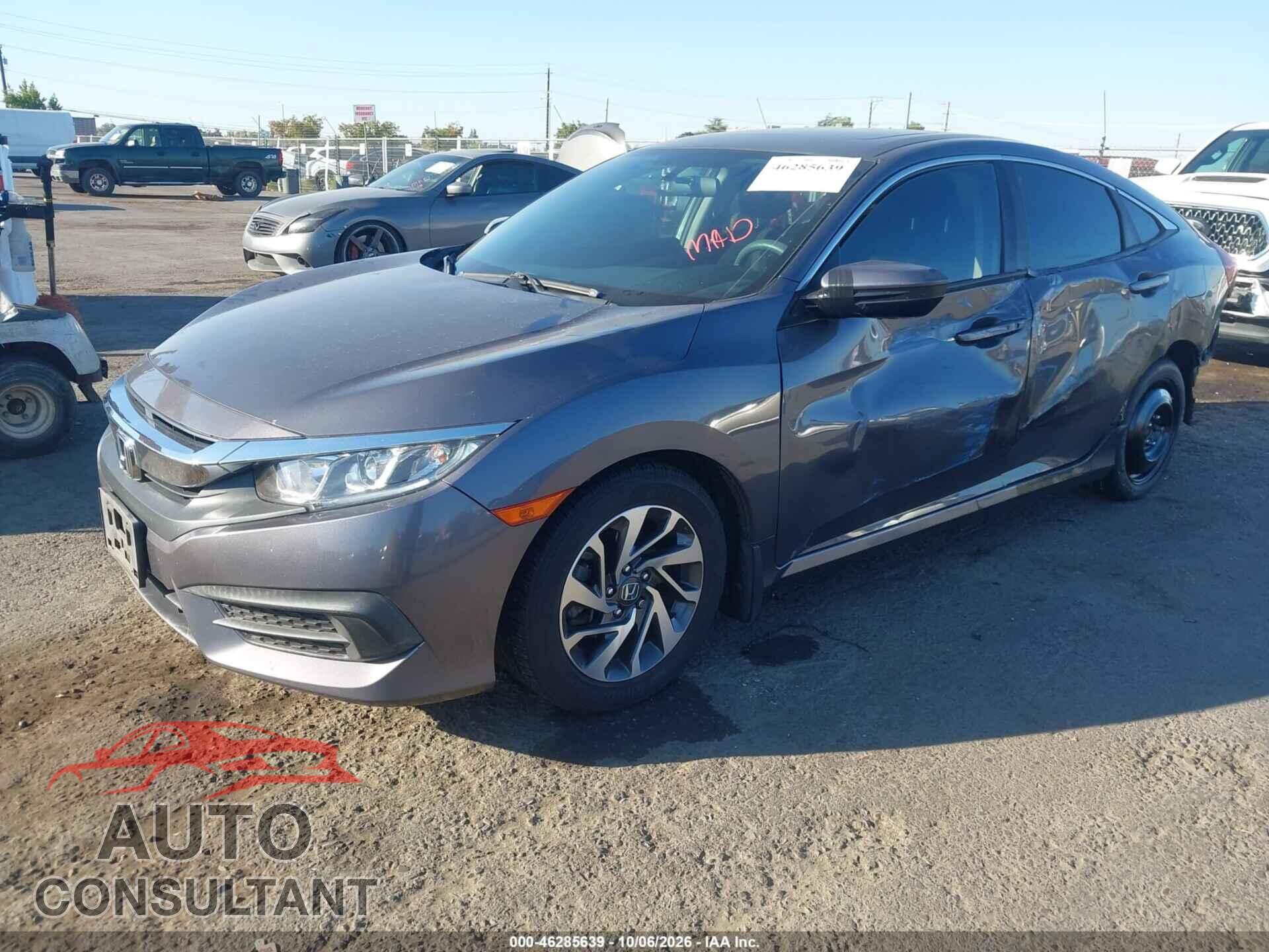 HONDA CIVIC 2017 - 19XFC2F79HE221231
